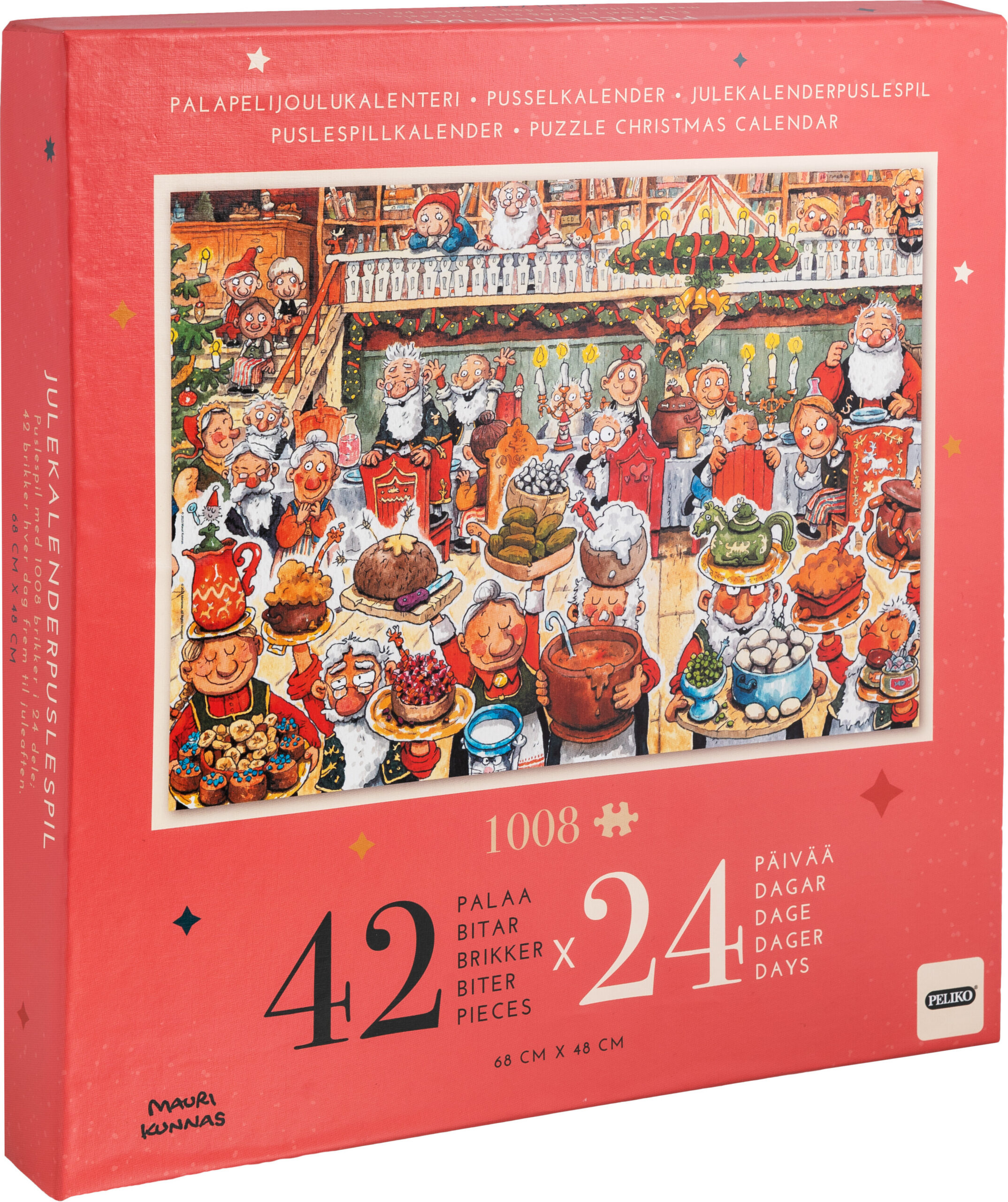 Mauri Kunnas - pusle jõulukalender