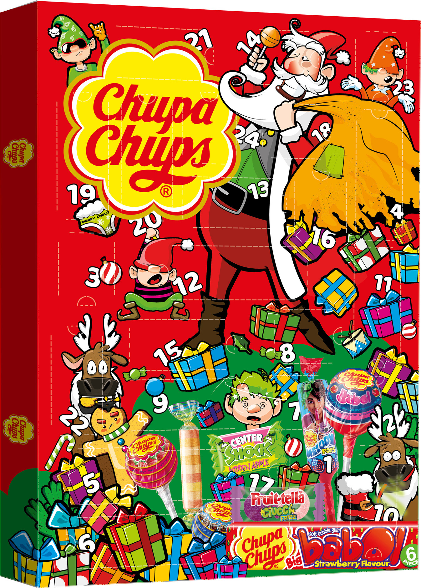 Chupa Chupsi advendikalender, 210,6 g