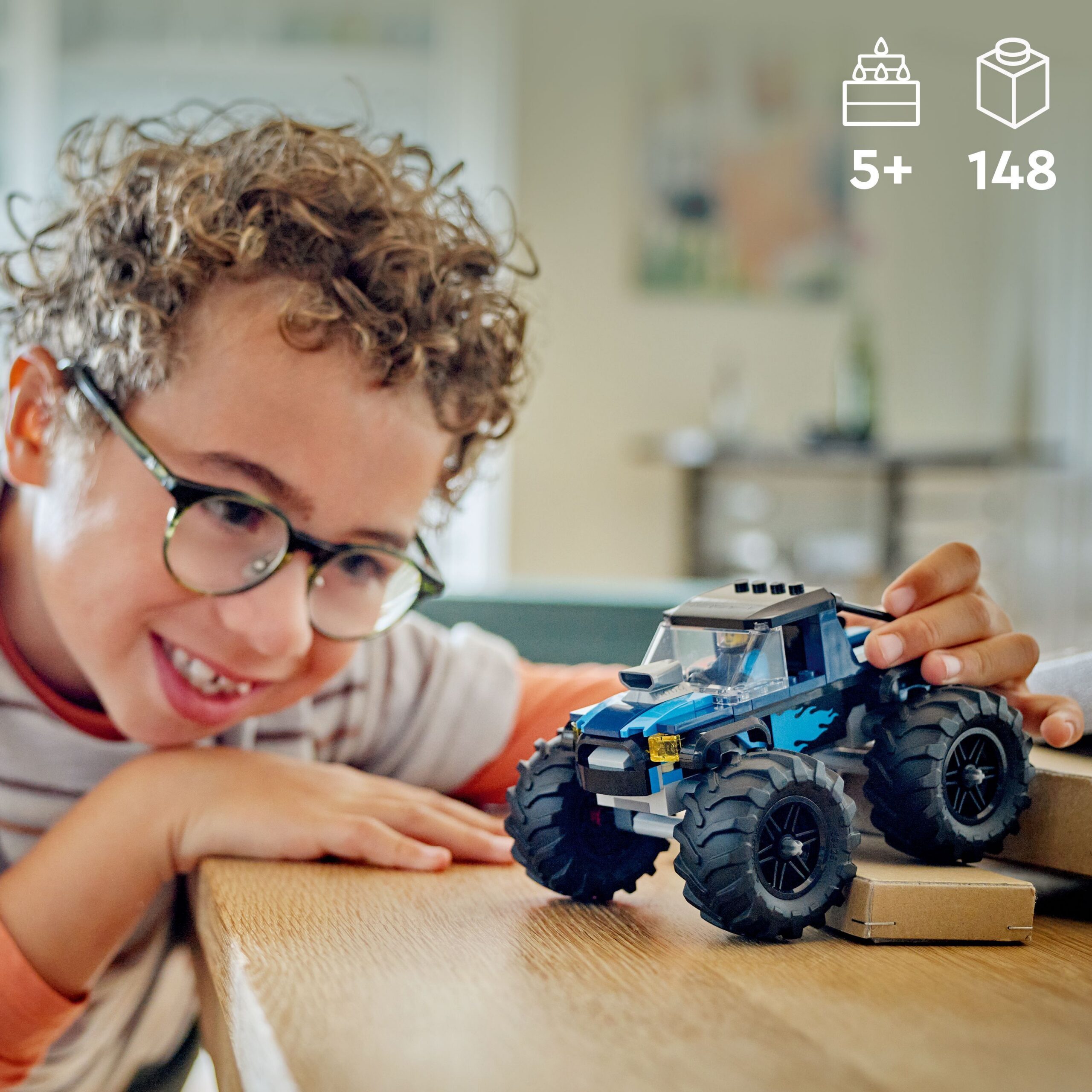 LEGO City Great Vehicles 60402 - Sinine koletisveok - Image 2
