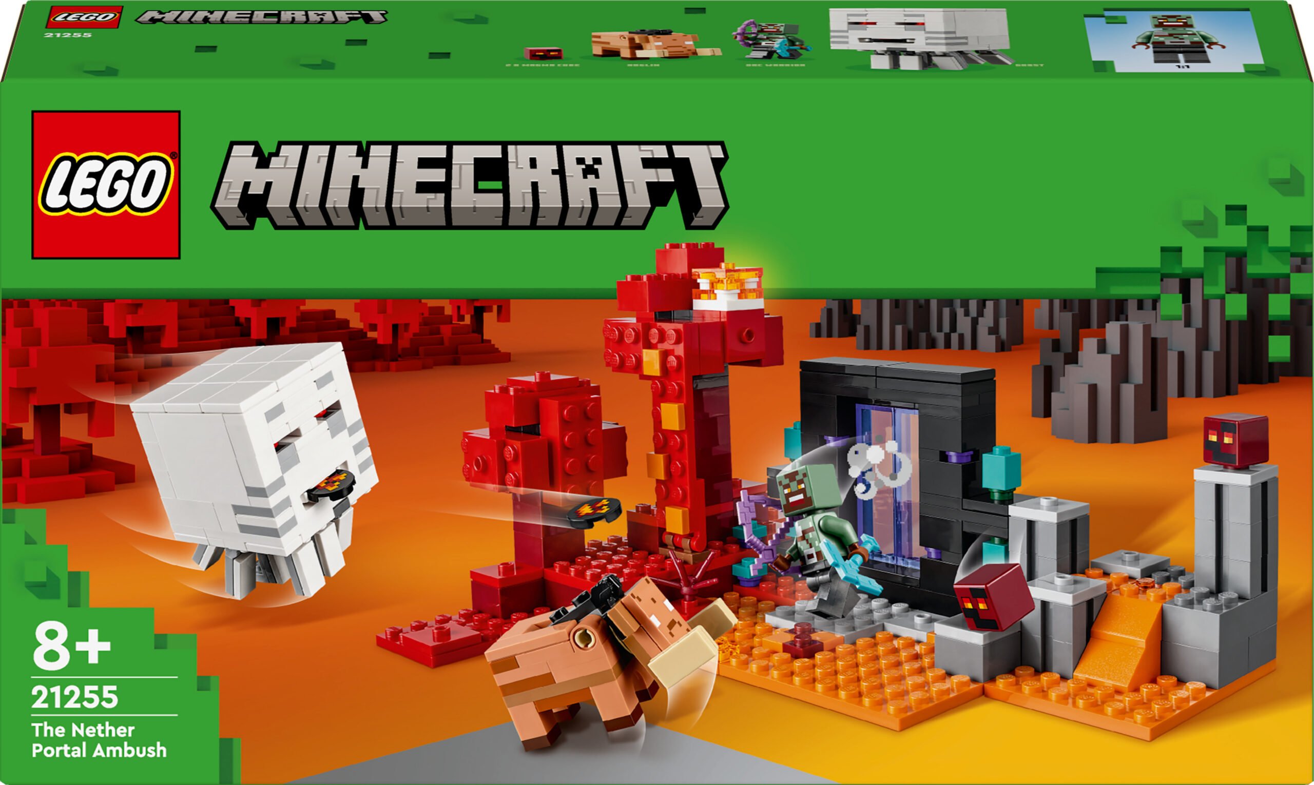 LEGO Minecraft 21255 - Horna portaali varitsus