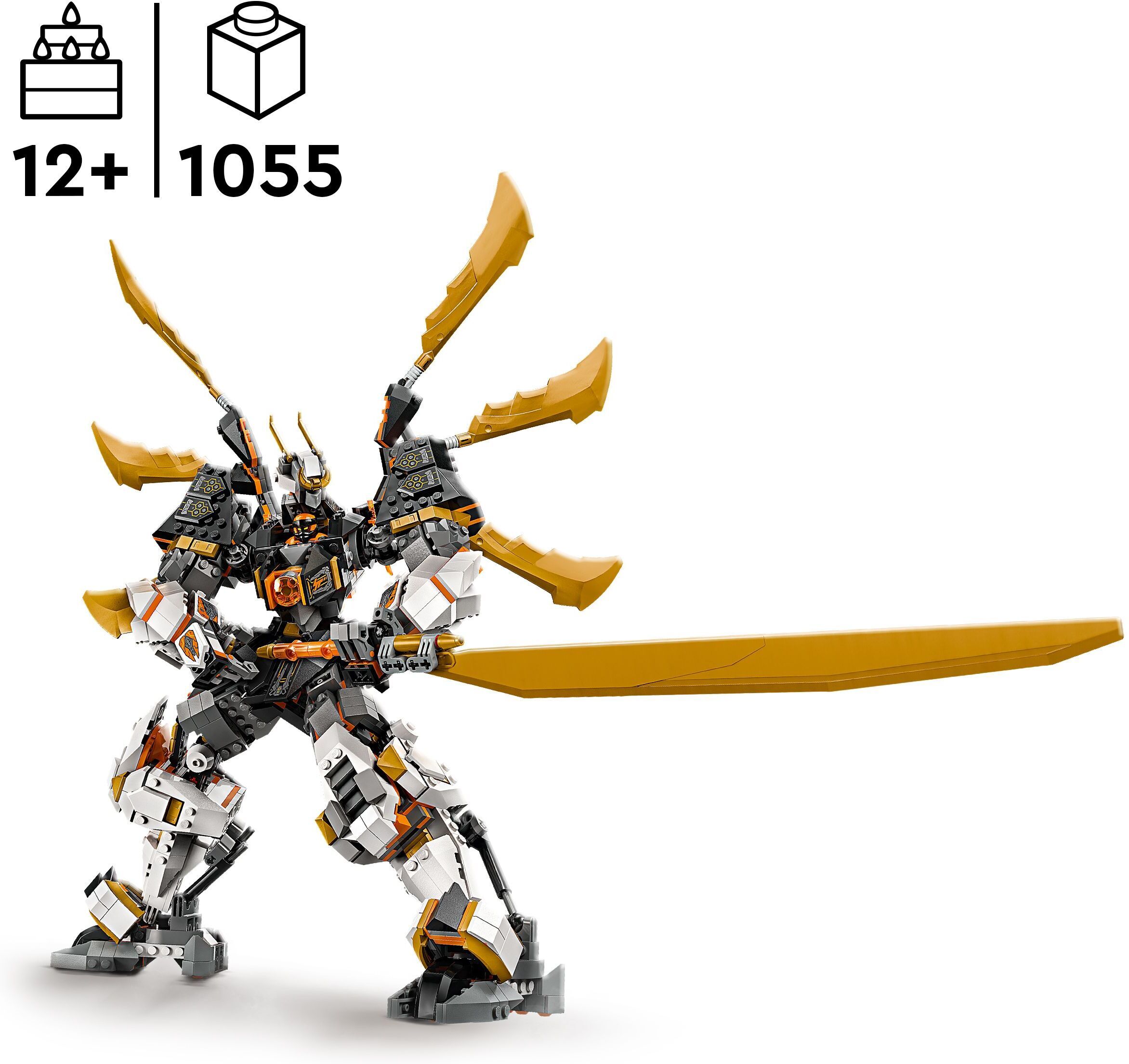 LEGO Ninjago 71821 - Cole'i titaandraakonrobot - Image 2