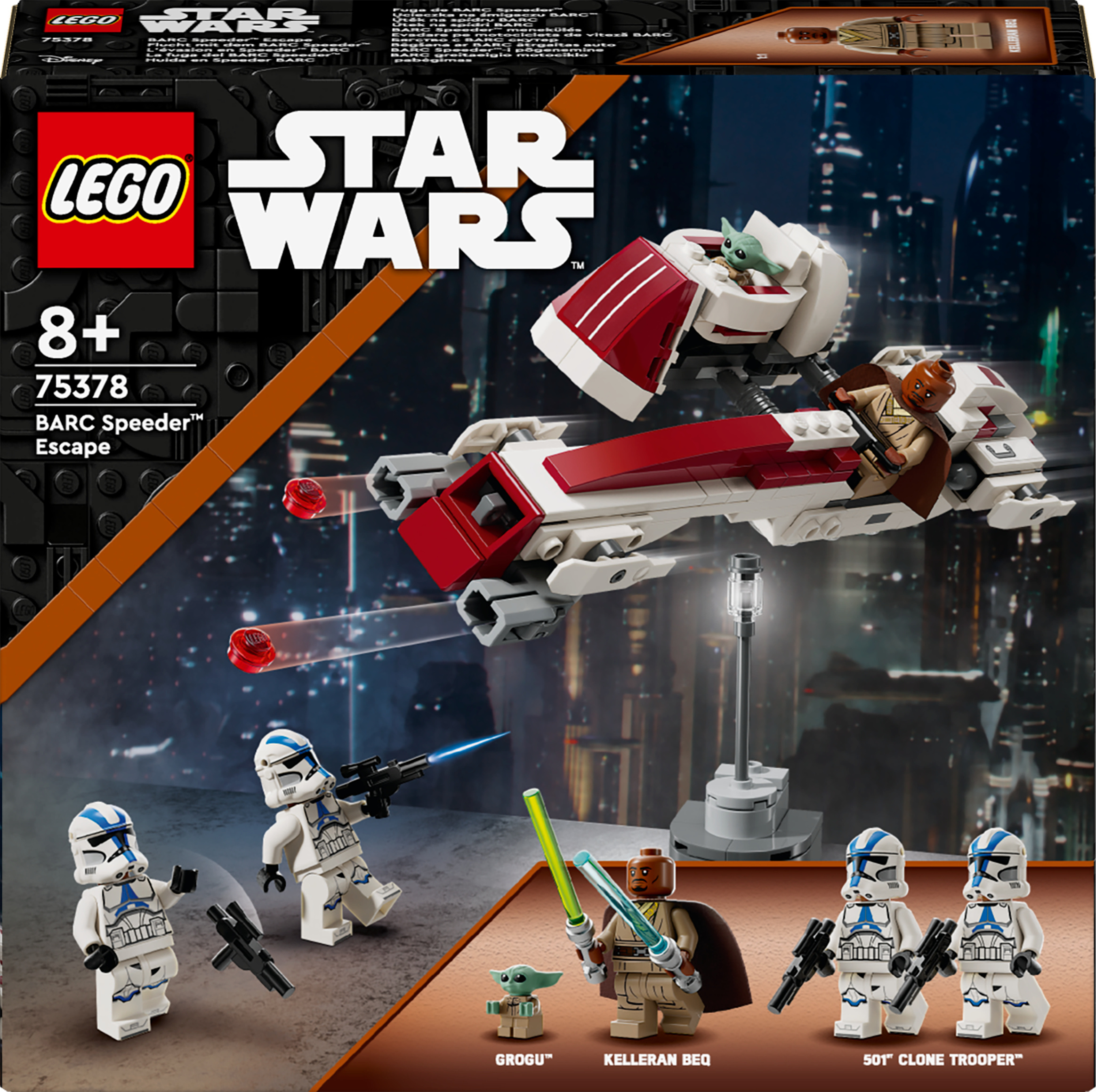 LEGO Star Wars 75378 - BARC Speeder™ põgenemine