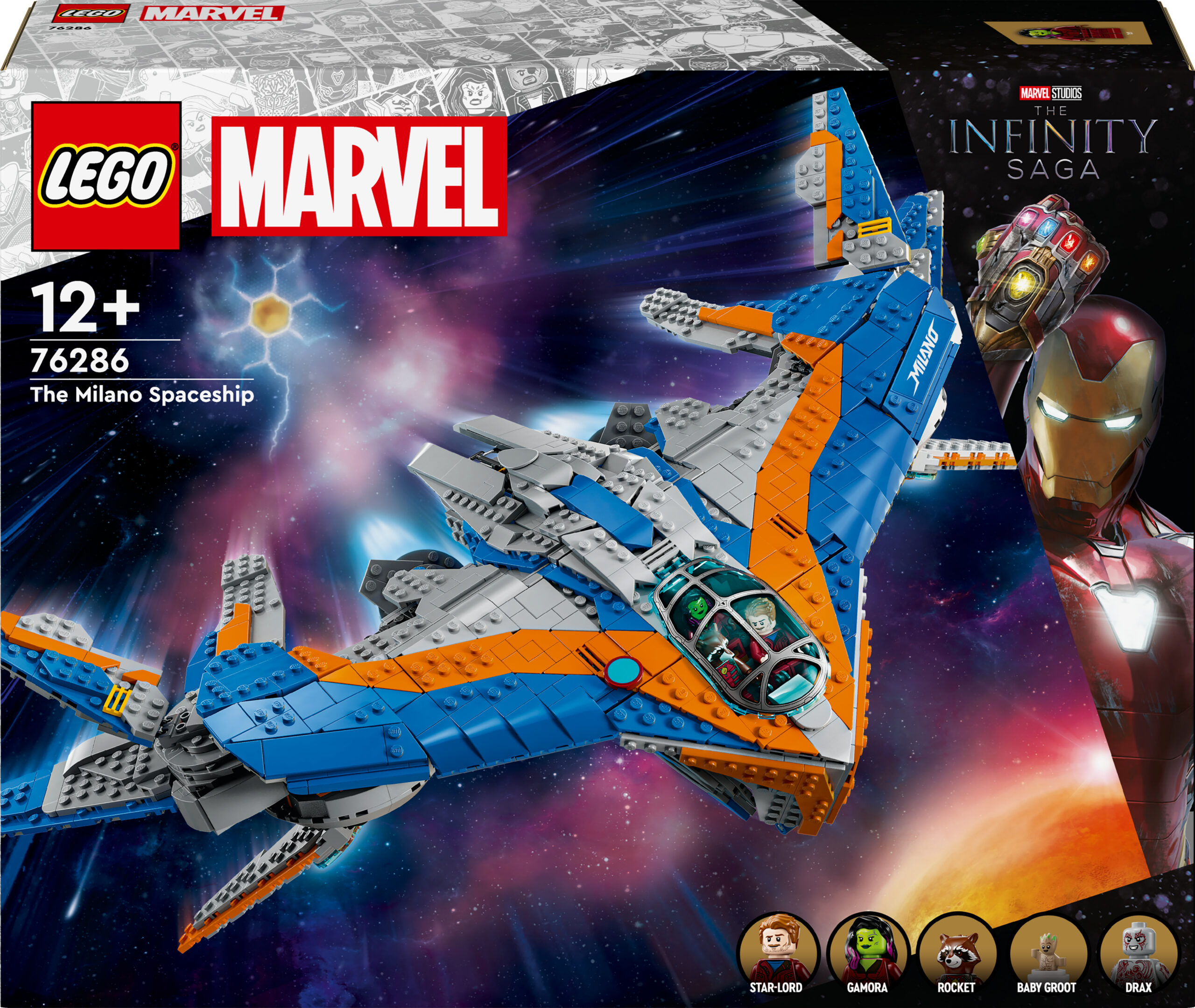LEGO Super Heroes Marvel 76286 - Galaktika valvurid: Milano