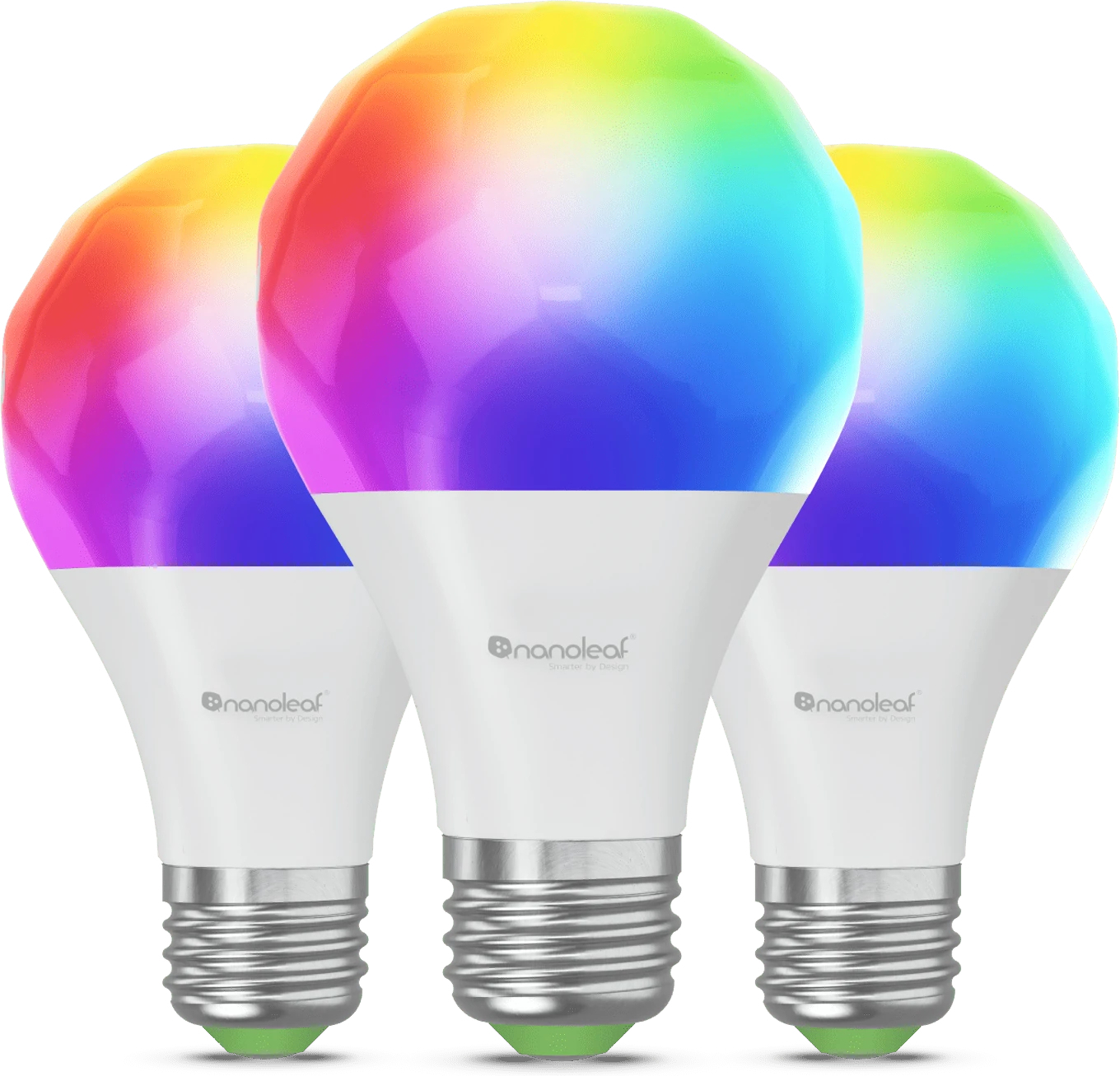 Nanoleaf Essentials Matter nutikas pirn, E27, 3 tk