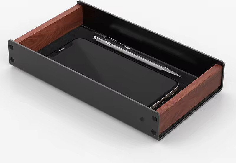 ErgoWork Hickory Storage laua hoiukarp, tume pähklipuu