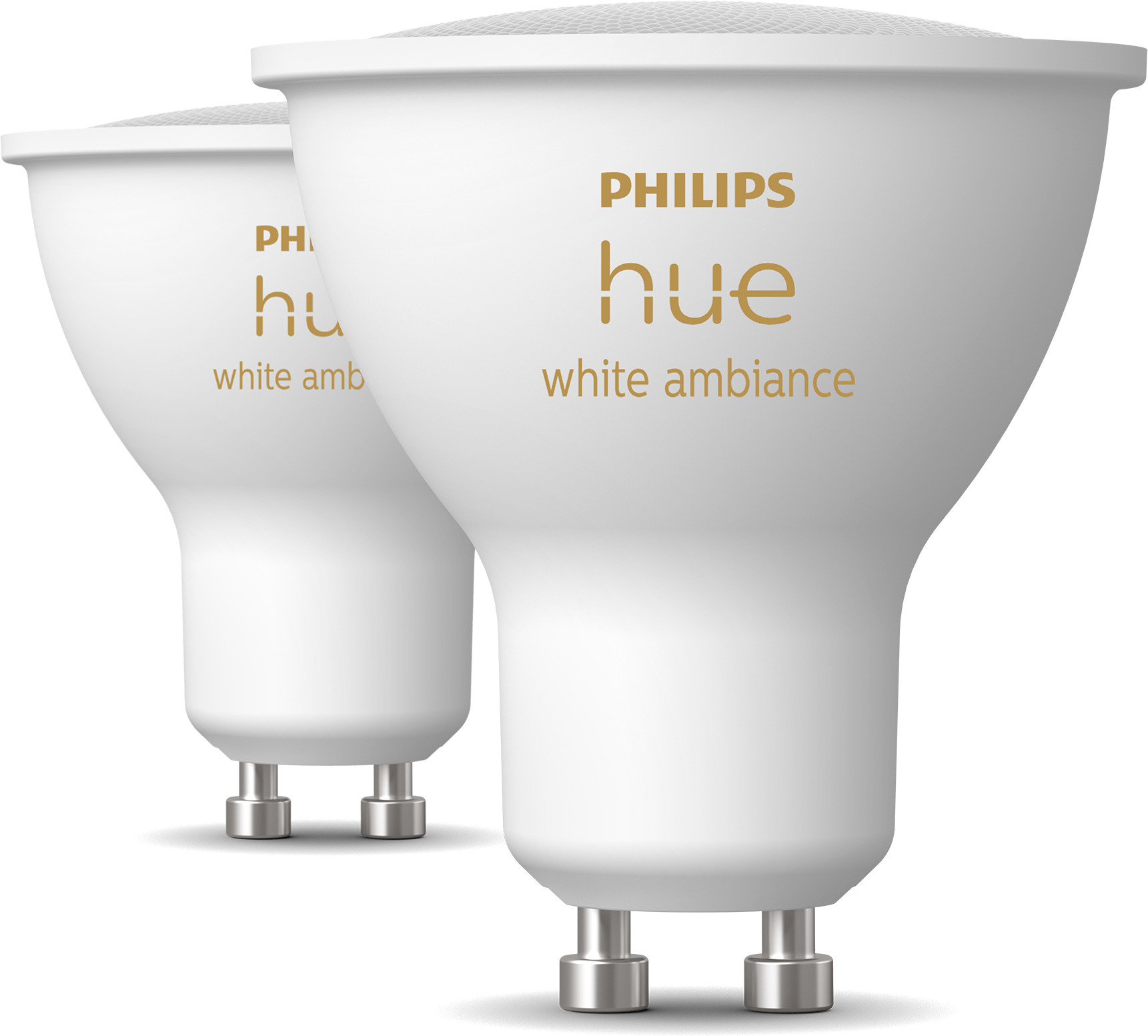Philips Hue LED nutipirn, BT, valge meeleoluvalgus, GU10, 4,2 W, 2 tk pakis