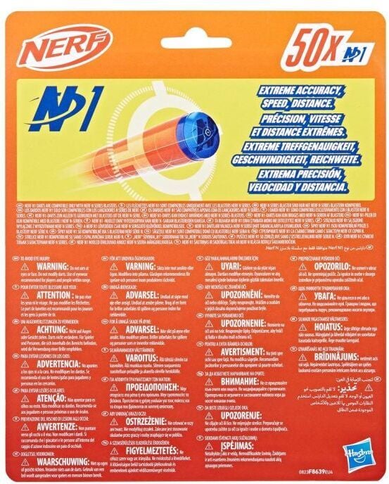 Nerf N seeria - täidetavad laskemoonad, 50 tk - Image 2