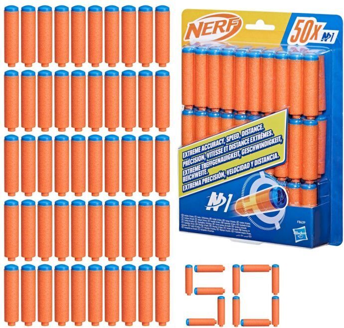 Nerf N seeria - täidetavad laskemoonad, 50 tk - Image 3