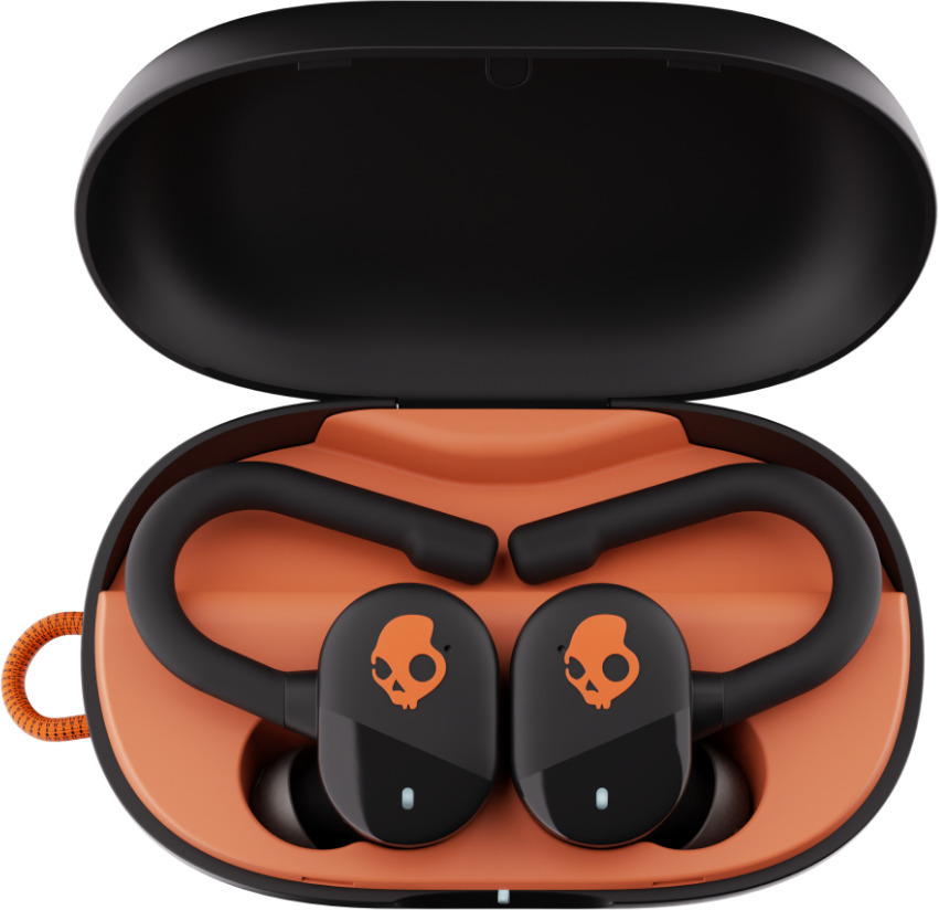 Skullcandy Push Play Active juhtmevabad kõrvaklapid, must/oranž