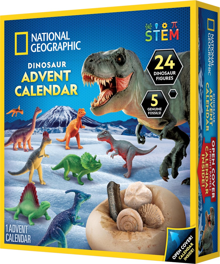 National Geographicu dinosauruste jõulukalender 2025