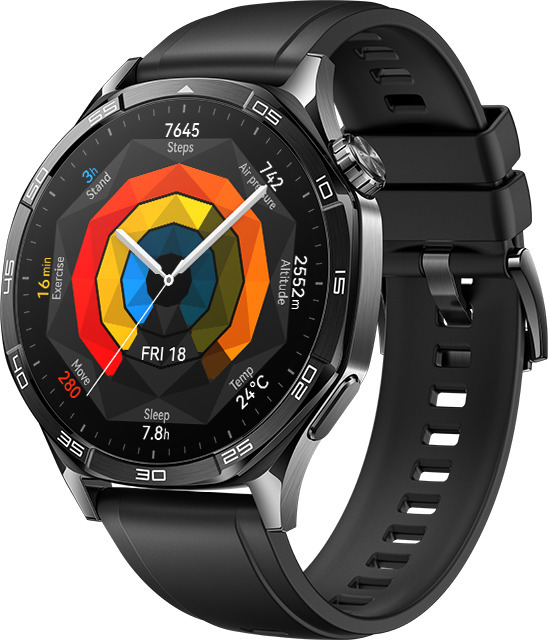 Huawei Watch GT5 nutikell, 46 mm, must