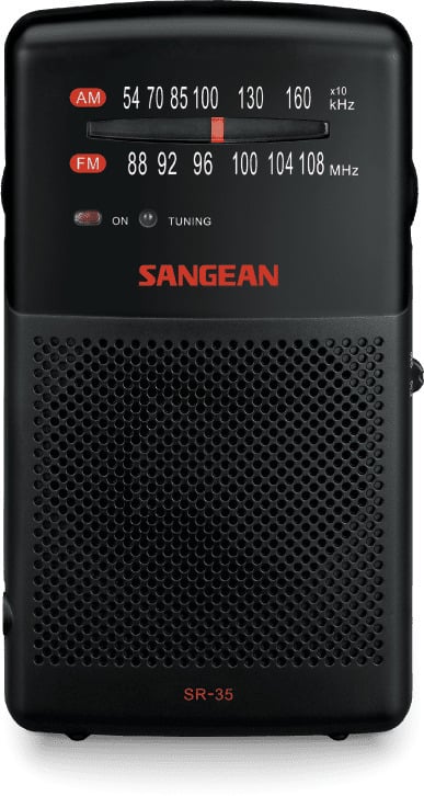 Sangean Taskuraadio SR-35, must