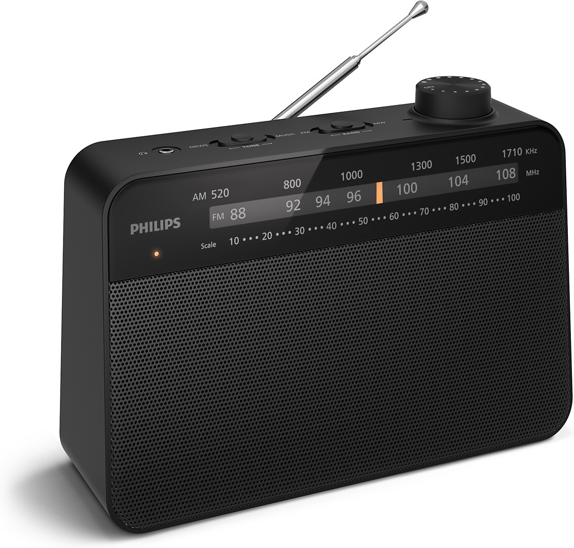 Philips TAR2509/10 kaasaskantav FM/AM raadio