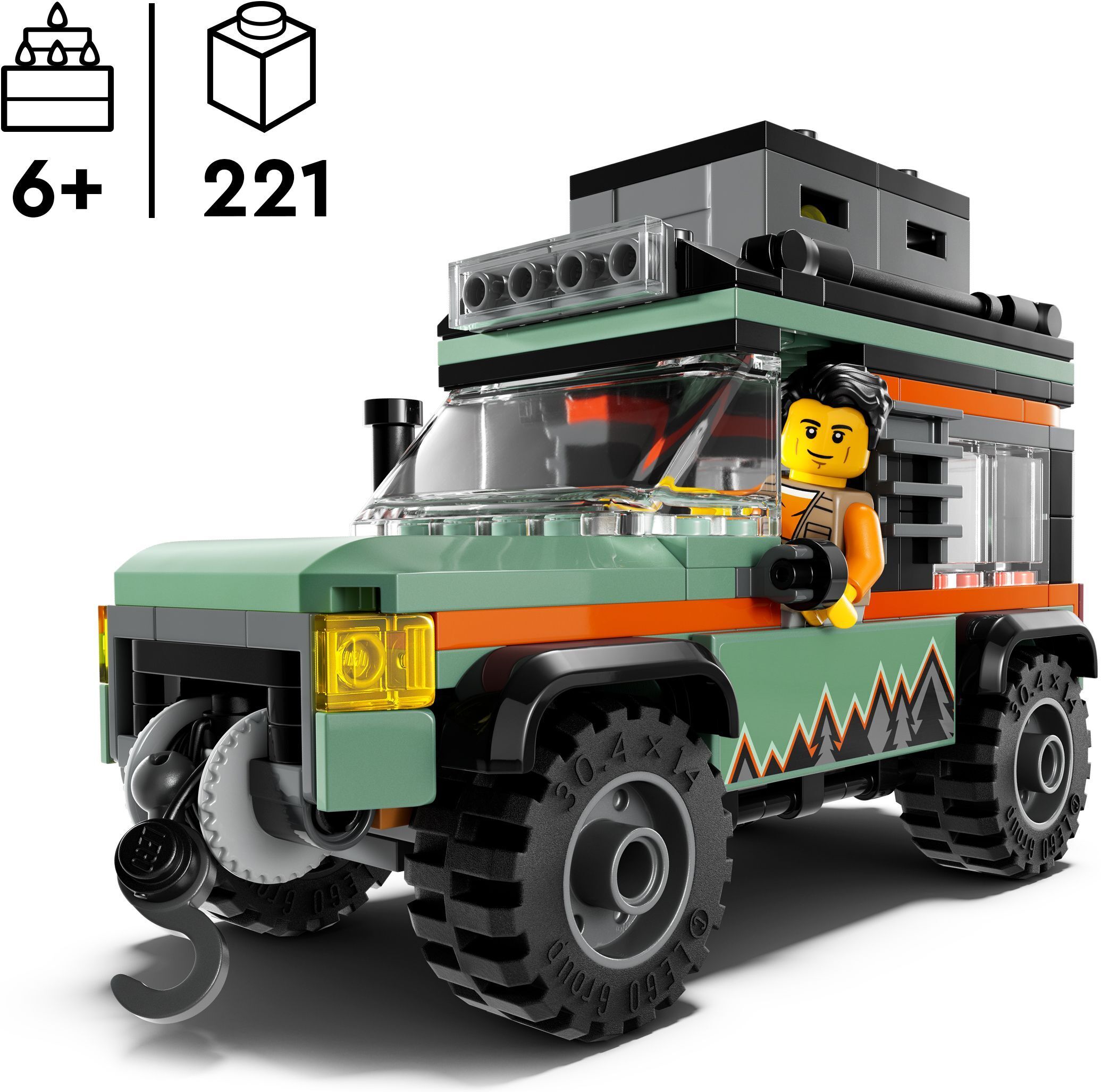 LEGO City 60447 – 4WD mägimaastur - Image 2