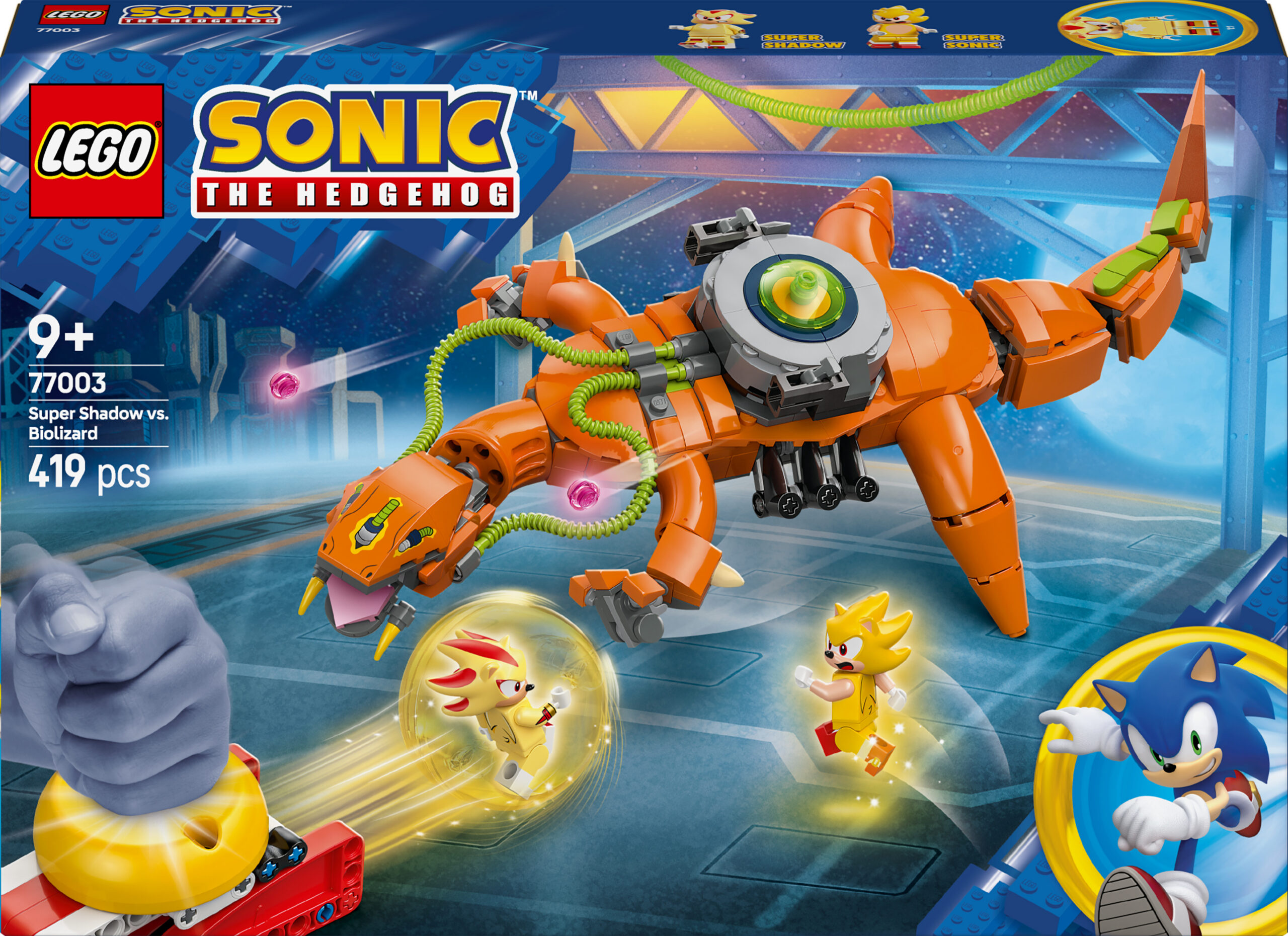 LEGO Sonic 77003 – Super Shadow vs. Biolizard