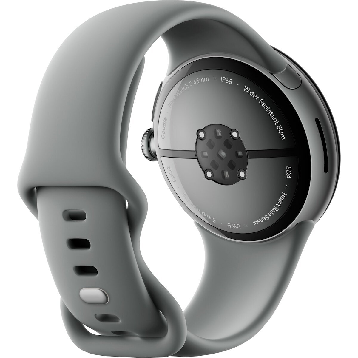 Google Pixel Watch 3 WiFi nutikell, 45 mm, sarapuupruun / mattmust - Image 3