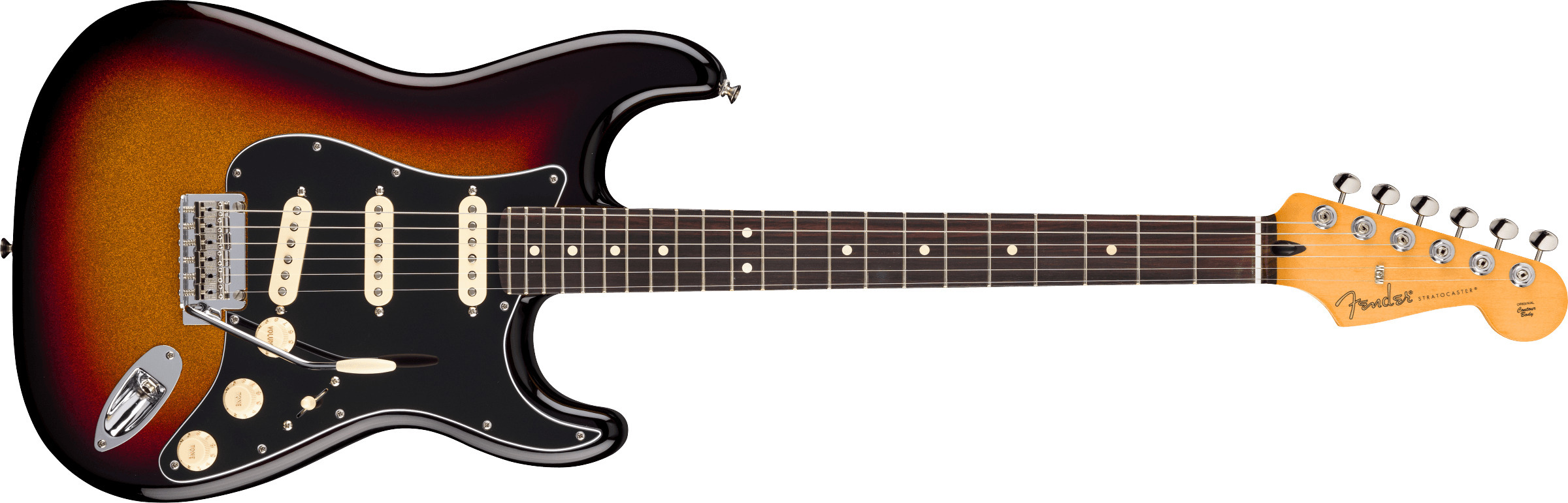 Fender Player II Limited Edition Stratocaster elektrikitarr, Sparkle 3-Color Sunburst