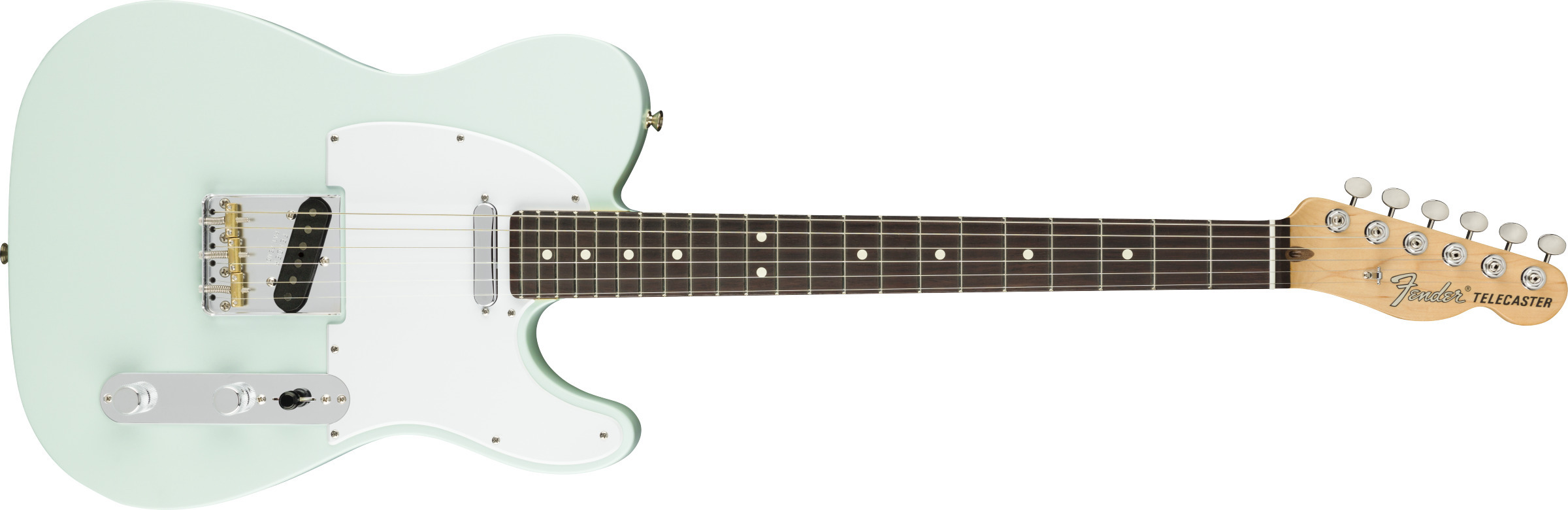 Fender American Performer Telecaster elektrikitarr, Satin Sonic Blue