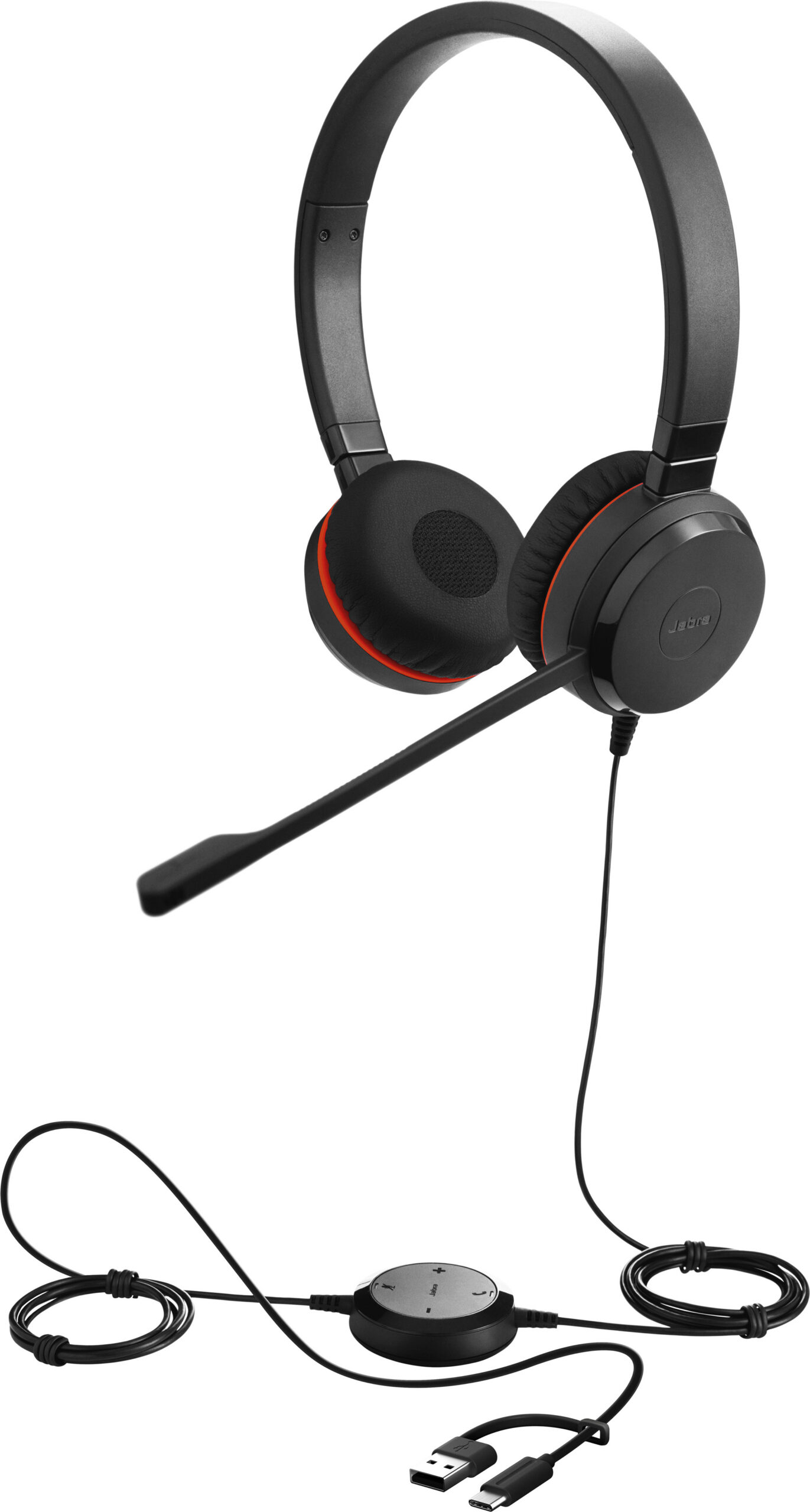 Jabra Evolve 30 II peakomplekt, stereo, MS, USB-C/USB-A