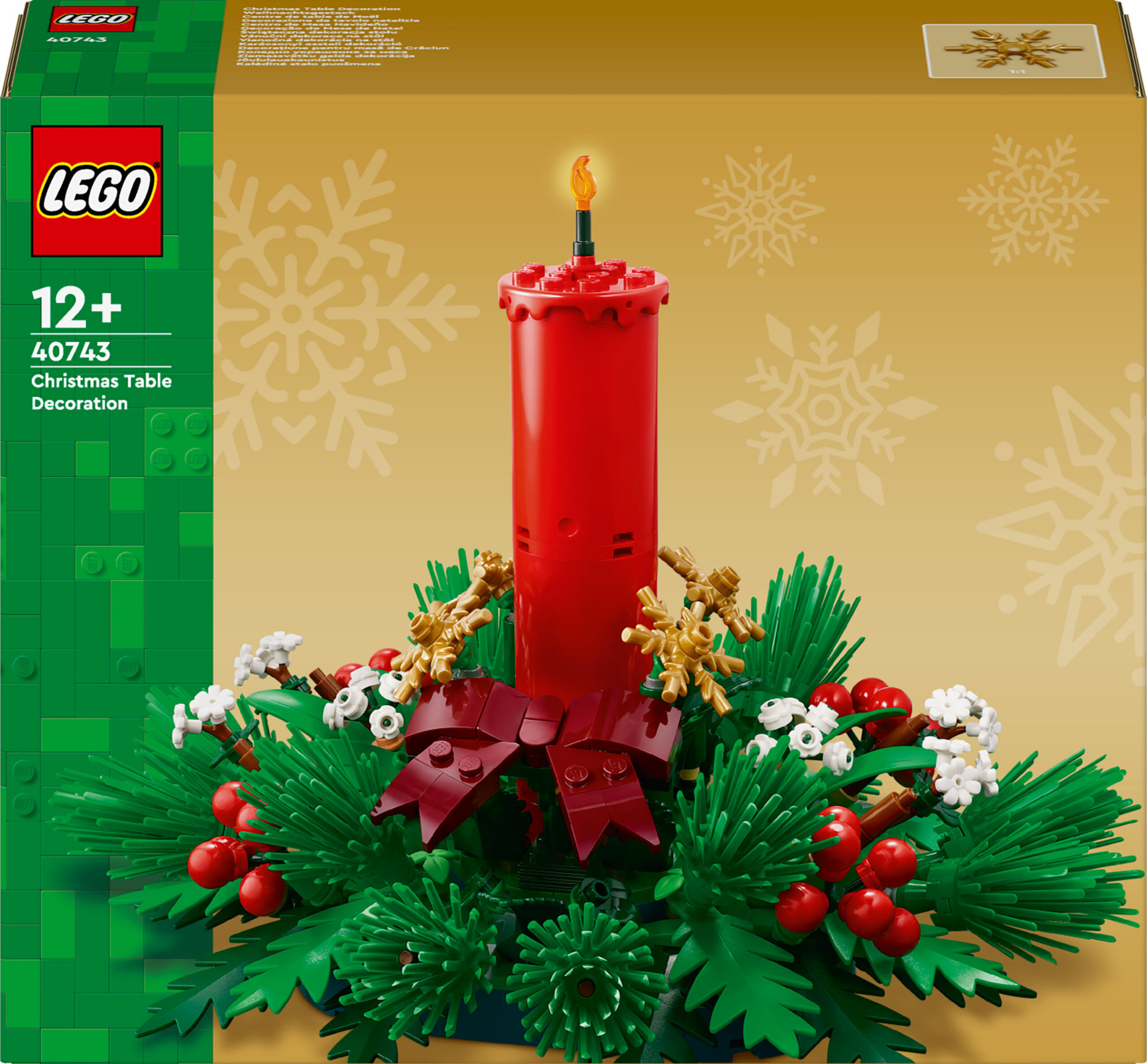 LEGO 40743 jõululaua kaunistus