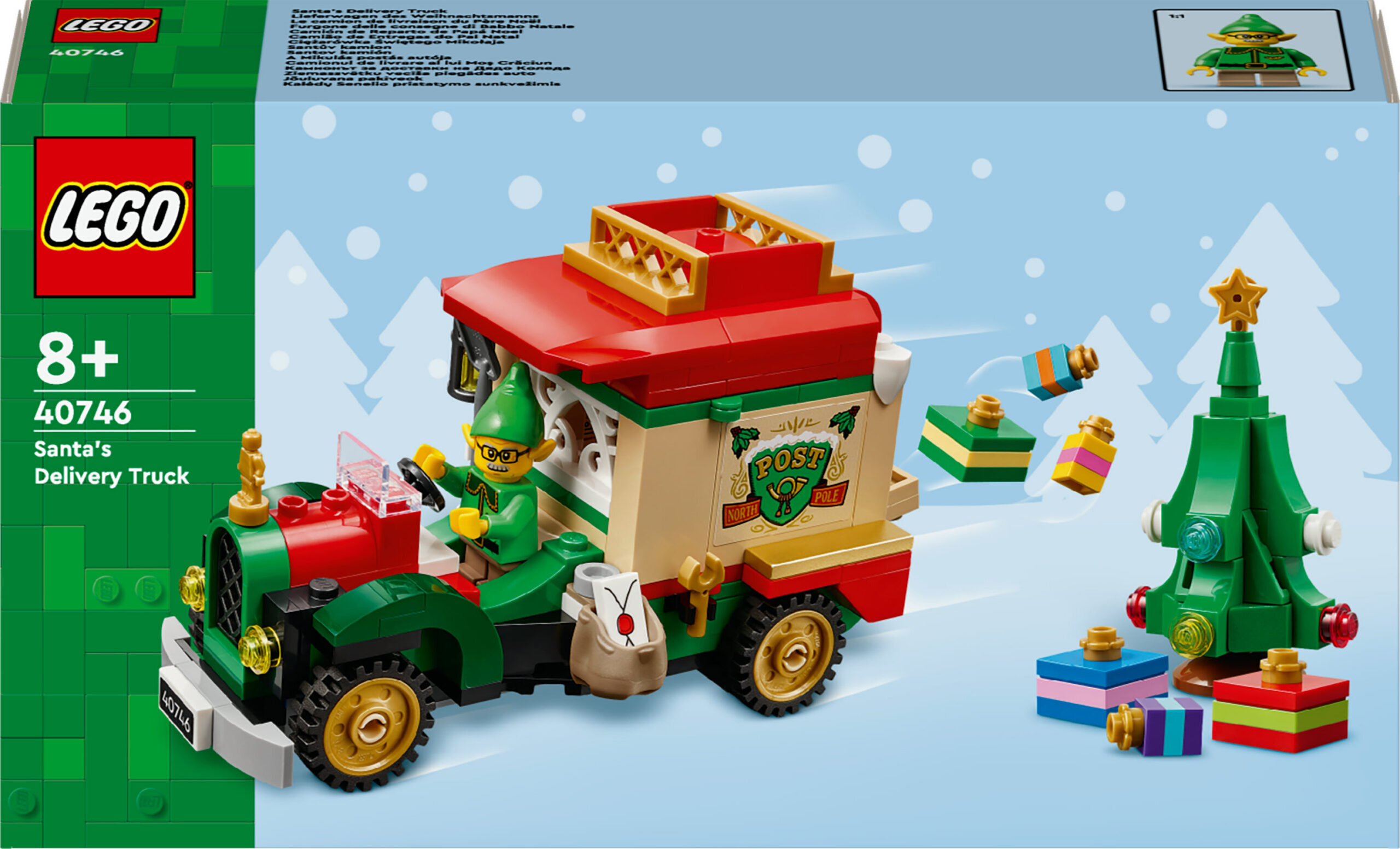 LEGO 40746 jõuluvana kingiauto