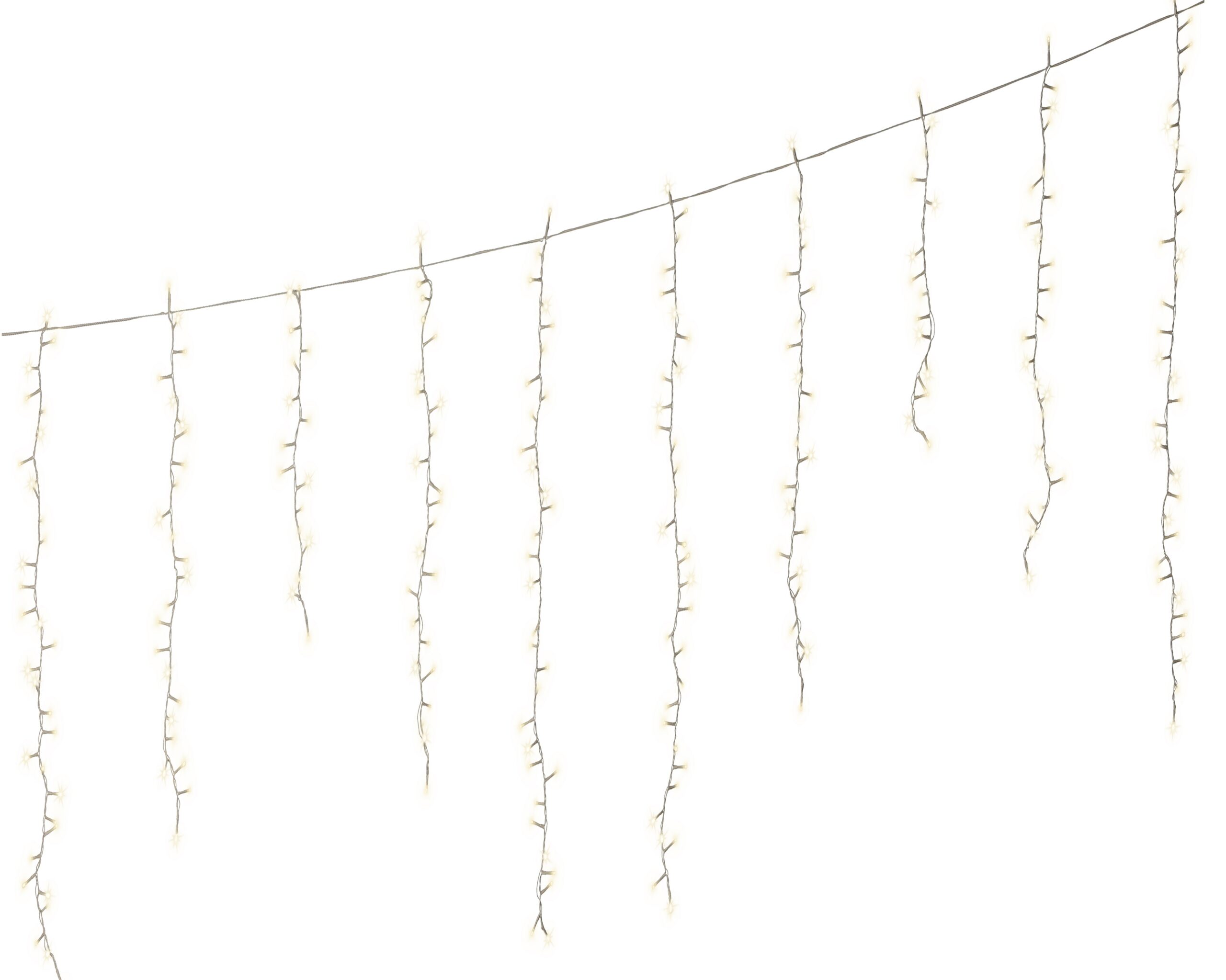 Lumineo Icicle twinkle dekoratiivvalgustite komplekt õues kasutamiseks, 3,75 meetrit - Image 3