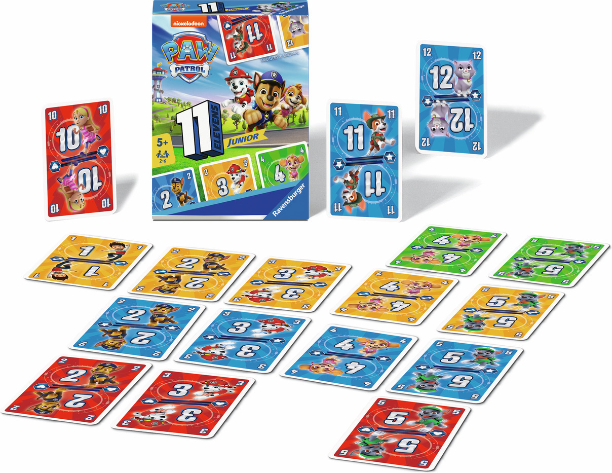Ravensburger Paw Patrol Elevens kaardimäng