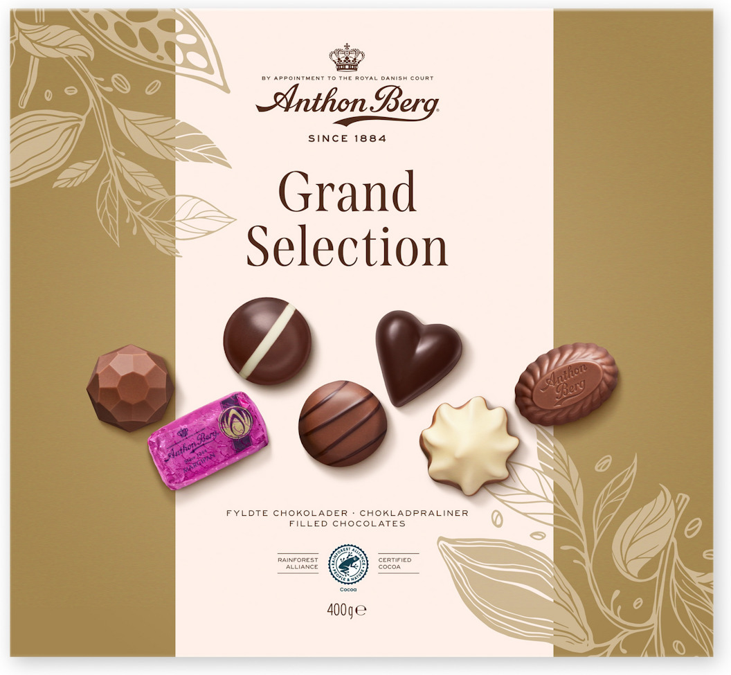 Anthon Berg Grand Selection kommikarp, 400g
