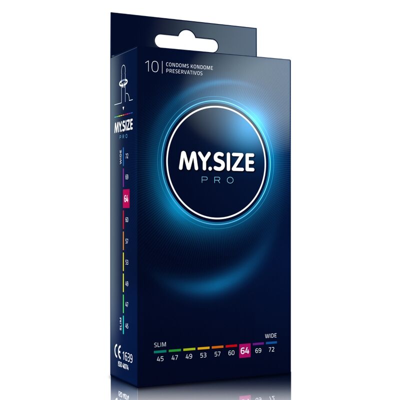 PRO CONDOMS 64 MM 10 UNITS
