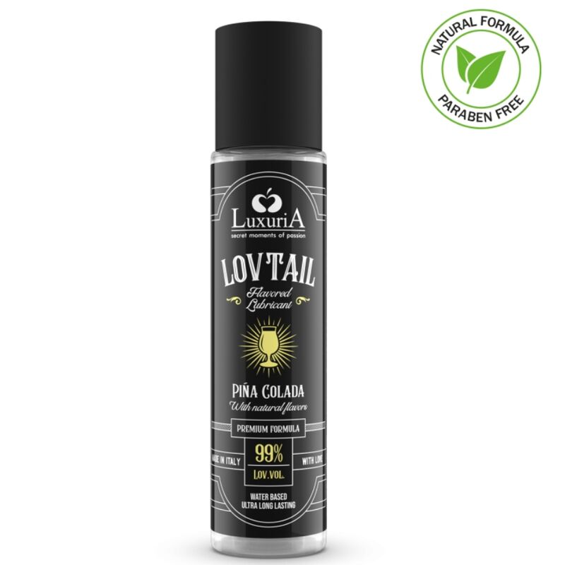 LUXURIA WATER BASED LOVTAIL LUBRICANT PIÑA COLADA 60 ML