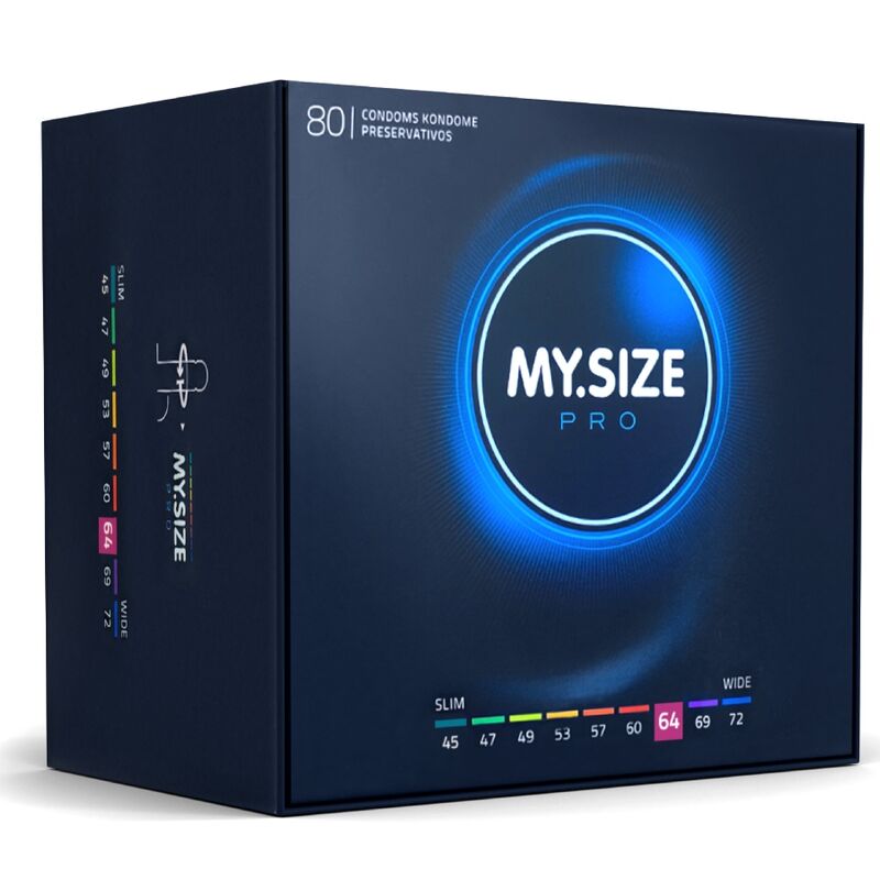PRO CONDOMS 64 MM 80 UNITS