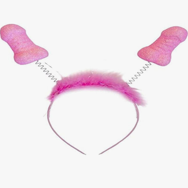 6 UNITS PITO PINK GLITTER ANTENNAS