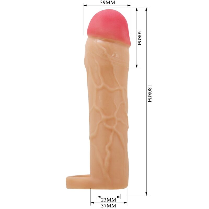 CHANE PENIS EXTENDER COVER FLESH - Image 4