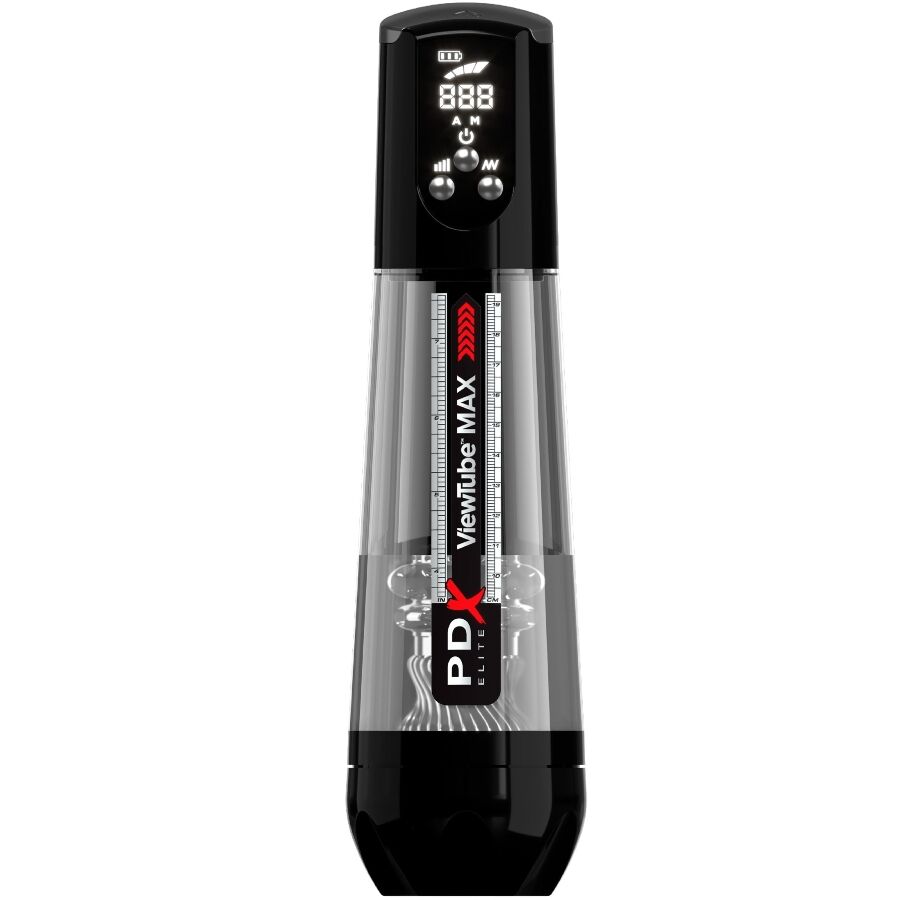 VIEWTUBE MAX VIEW AUTOMATIC MASTURNADOR WITH TRANSPARENT SUCTION