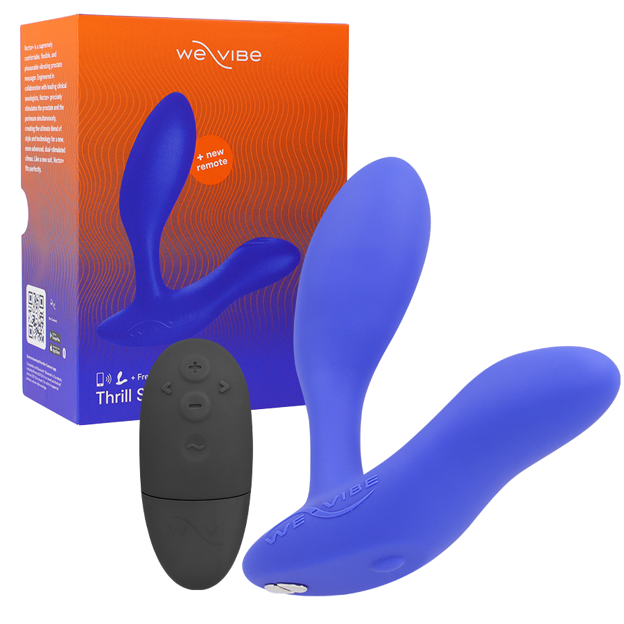 VECTOR+ BLUE PROSTATE MASSAGER