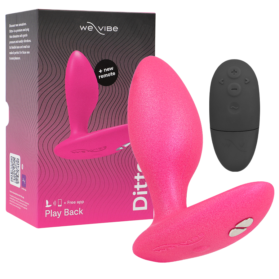 DITTO+ ANAL PLUG VIBRATOR PINK