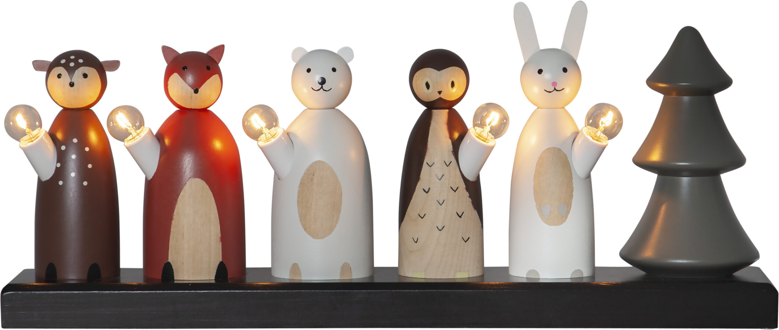 Star Trading Metsasõprade loomakujuline küünlajalg