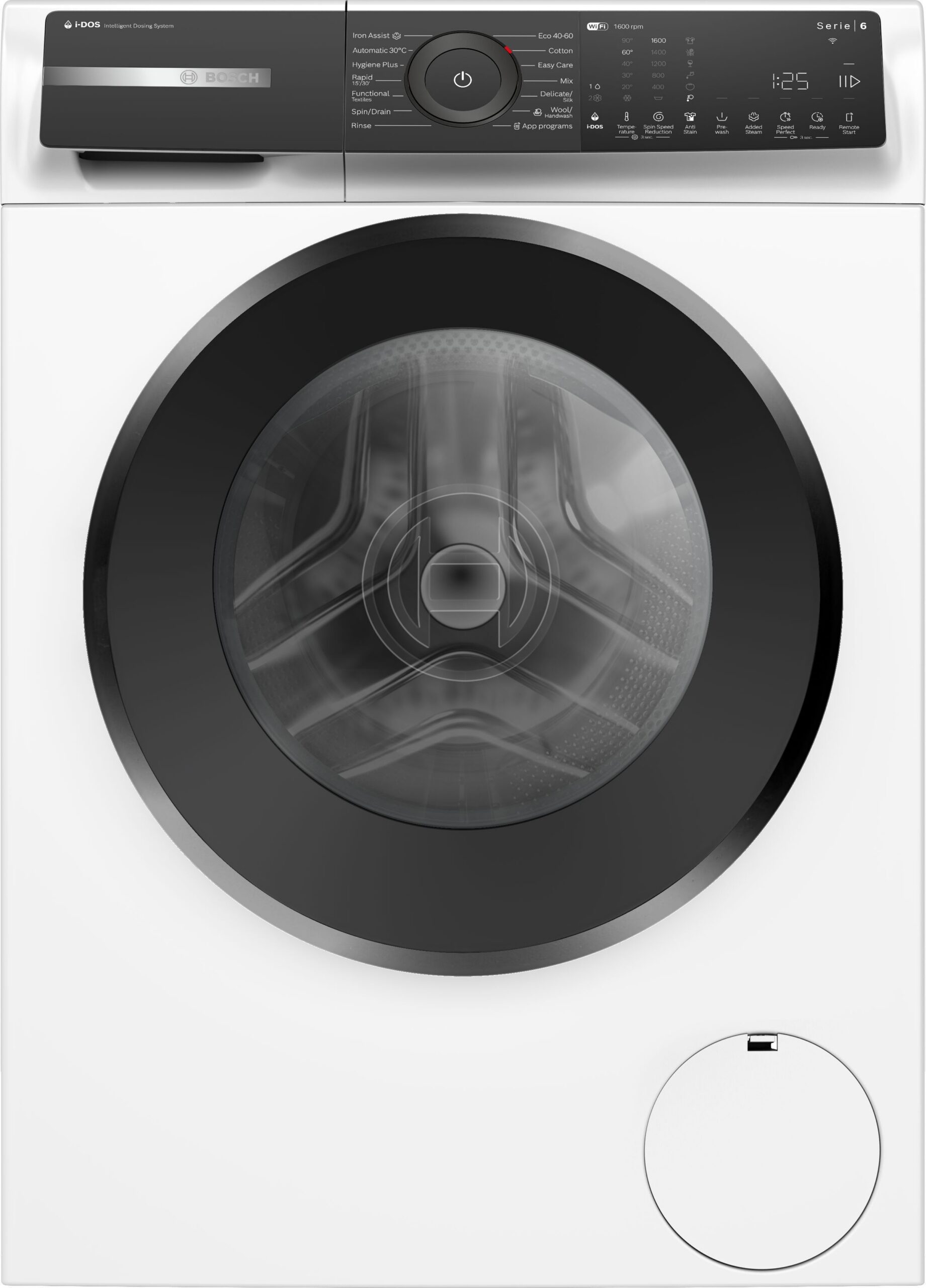 Bosch Serie 6 pesumasin, valge (WGH256AESN)