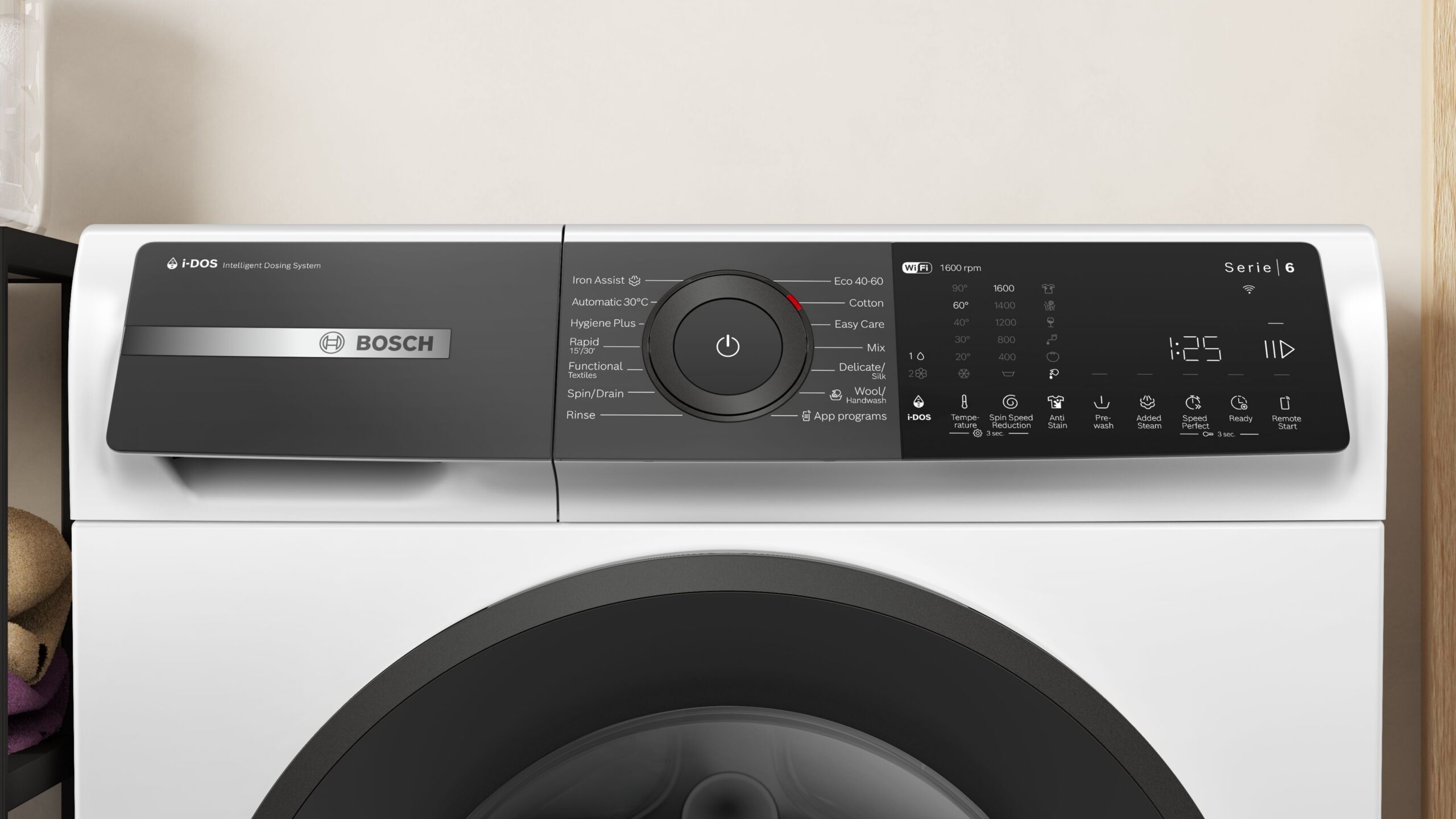 Bosch Serie 6 pesumasin, valge (WGH256AESN) - Image 2