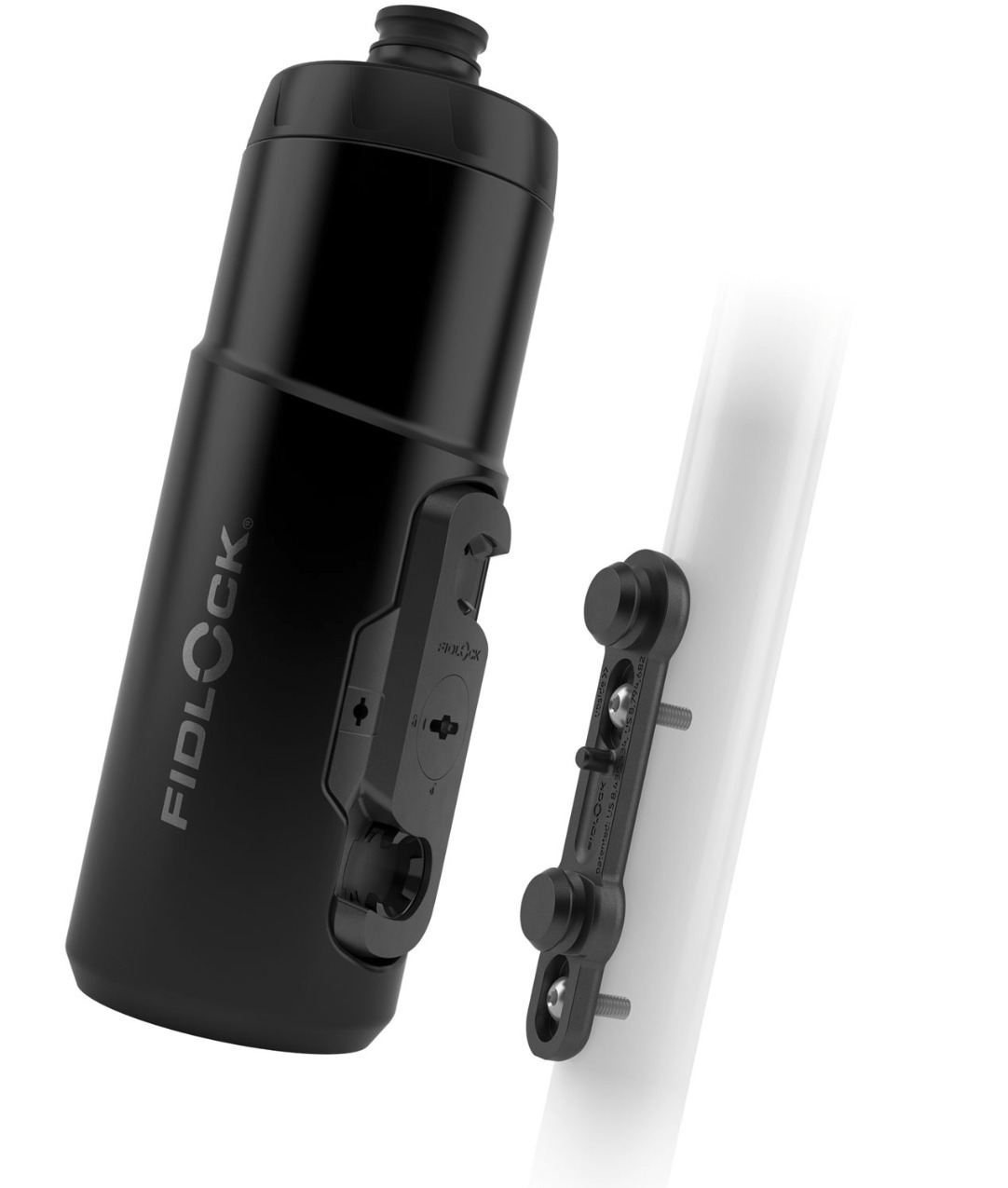 Fidlock Twist Bottle 600 joogipudel ja hoidik, must