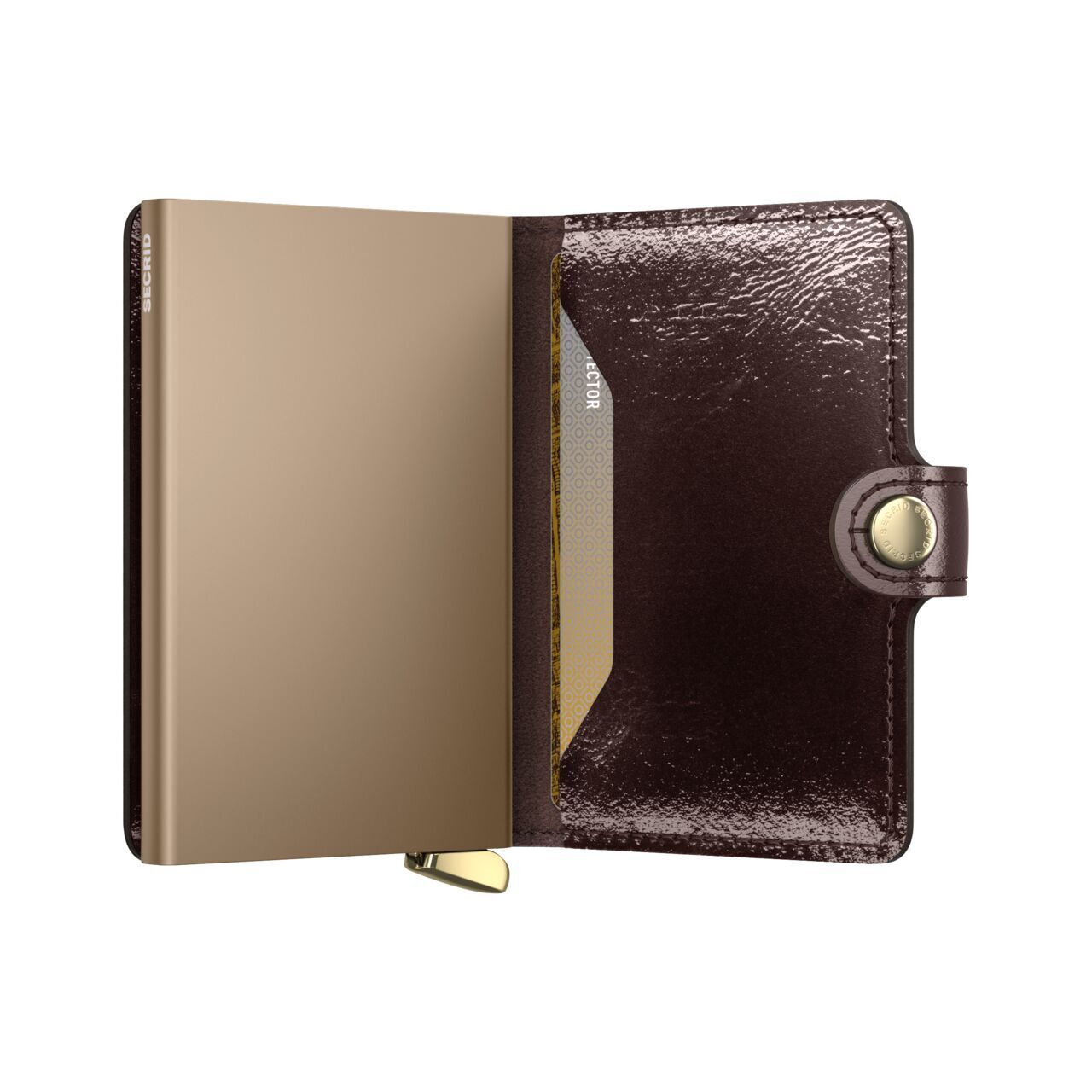 Secrid Miniwallet Naplak+ kaardiümbris, pruun - Image 3