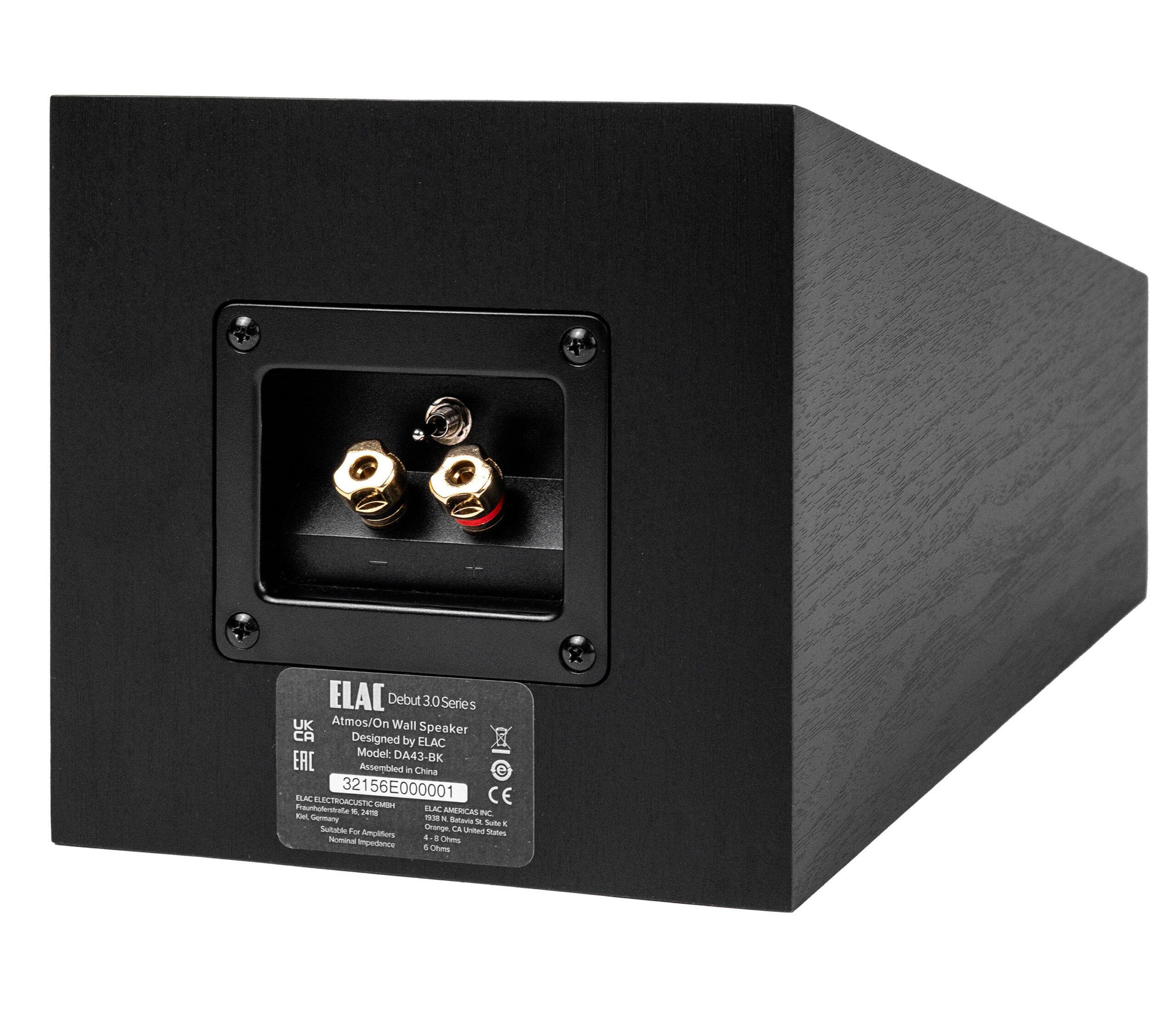 ELAC Debut 3.0 A4.3 Dolby Atmos kõlaripaar, must - Image 4