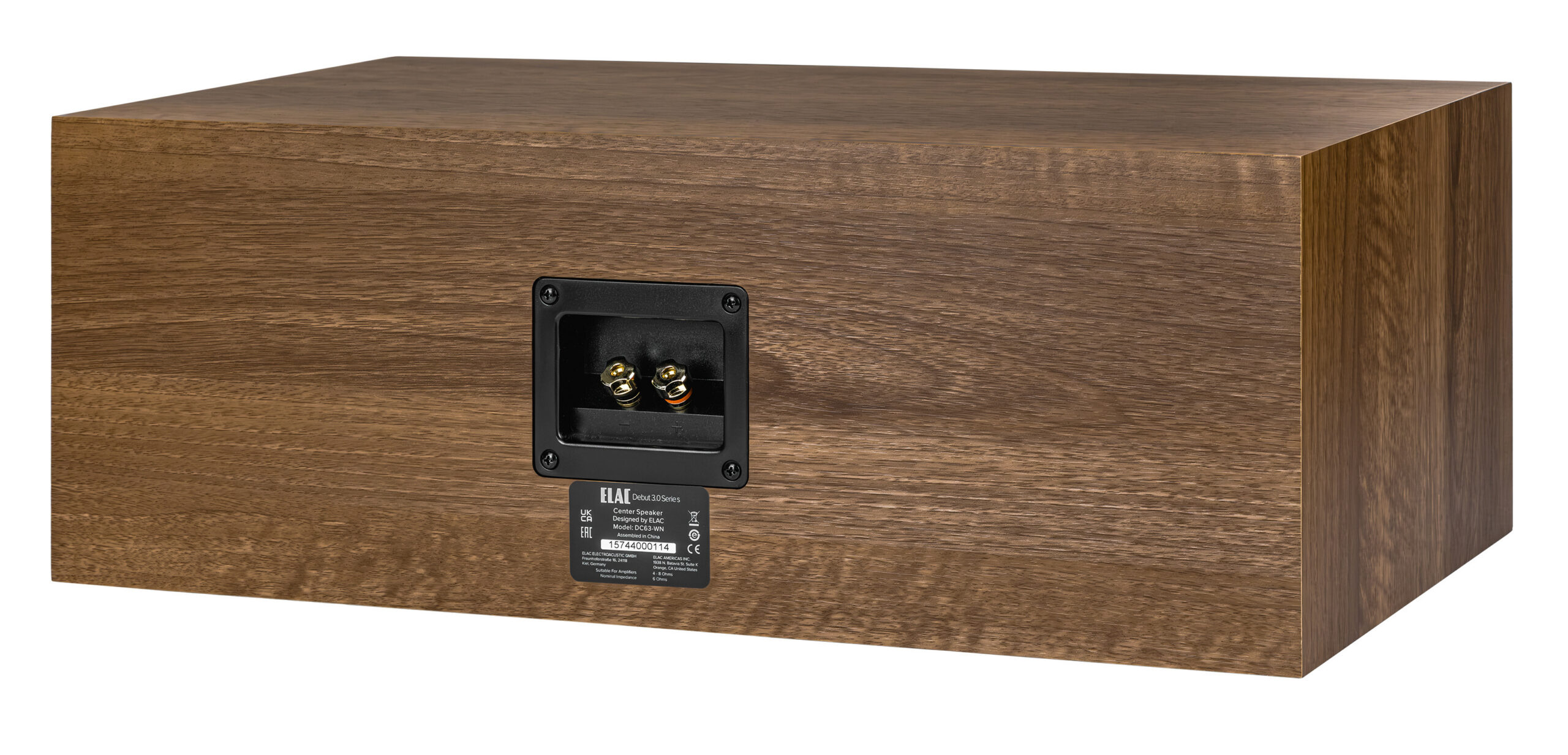 ELAC Debut 3.0 C6.3 keskkõlar, pähkel - Image 4