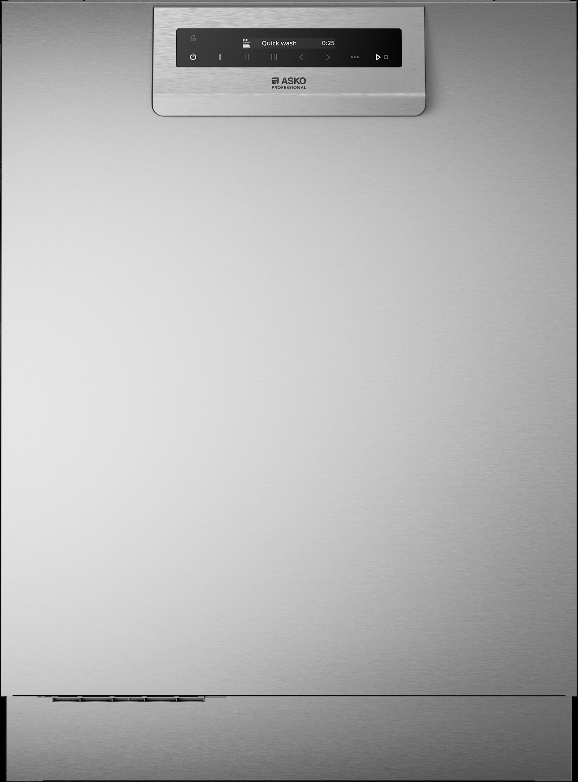 Asko Professional DWC6422BIS nõudepesumasin teras