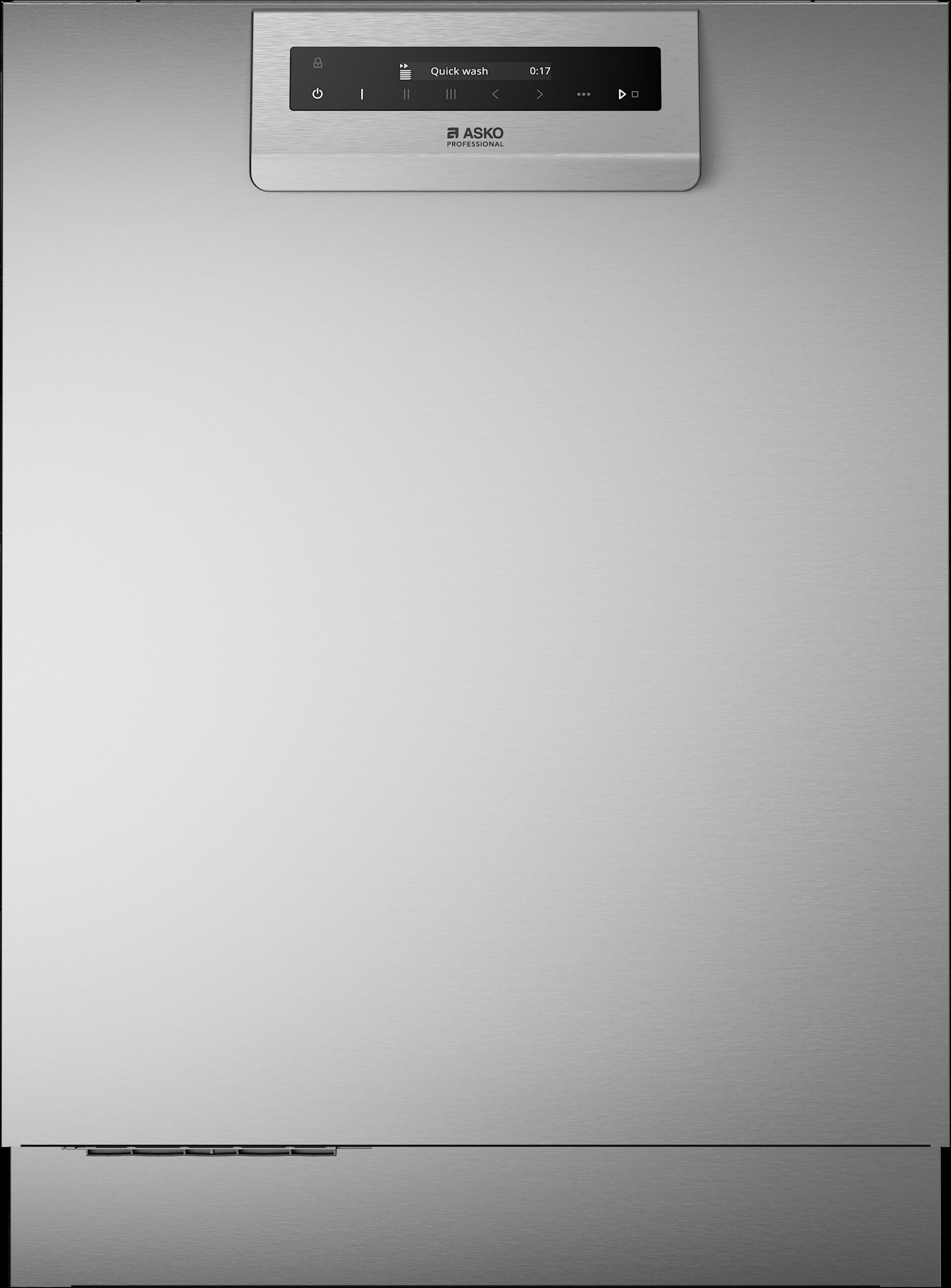 Asko Professional DWC6423BIS nõudepesumasin, teras