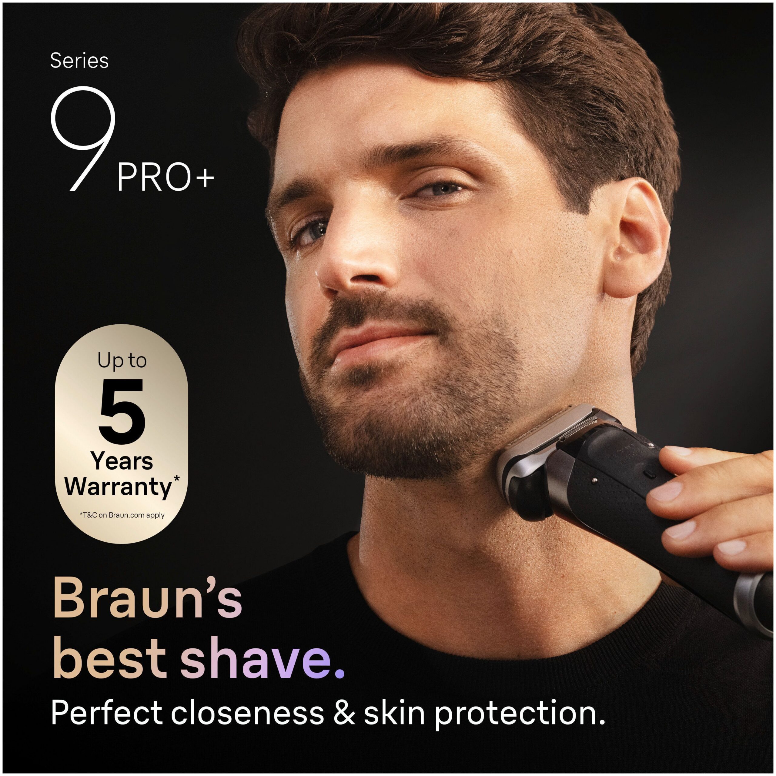 Braun Series 9 PRO+ 9675CC märg- ja kuivpuhastusvahend -Pro SensoAdapt pardel SmartCare jaamaga, grafiit - Image 3
