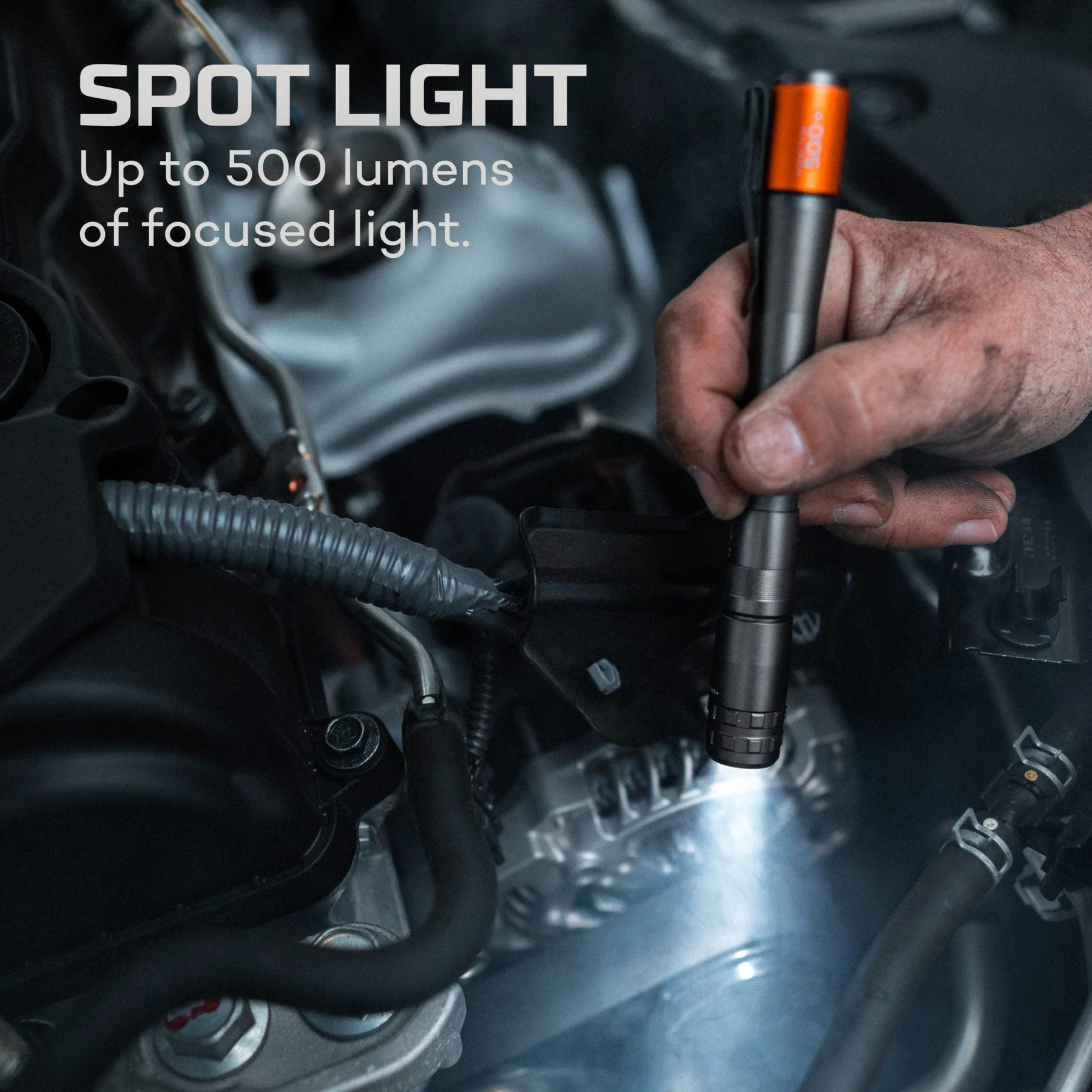 Nebo Inspector 500+ taskulamp, 500 lm - Image 3