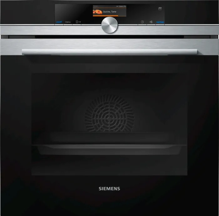 Siemens HR676GIS1S iQ700 kombineeritud auruti, teras