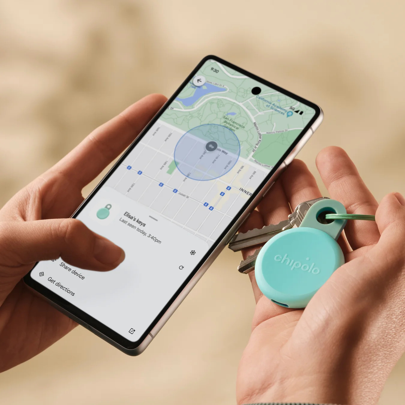 Chipolo LOOP aktiivsusmonitor, piparmünt - Image 4