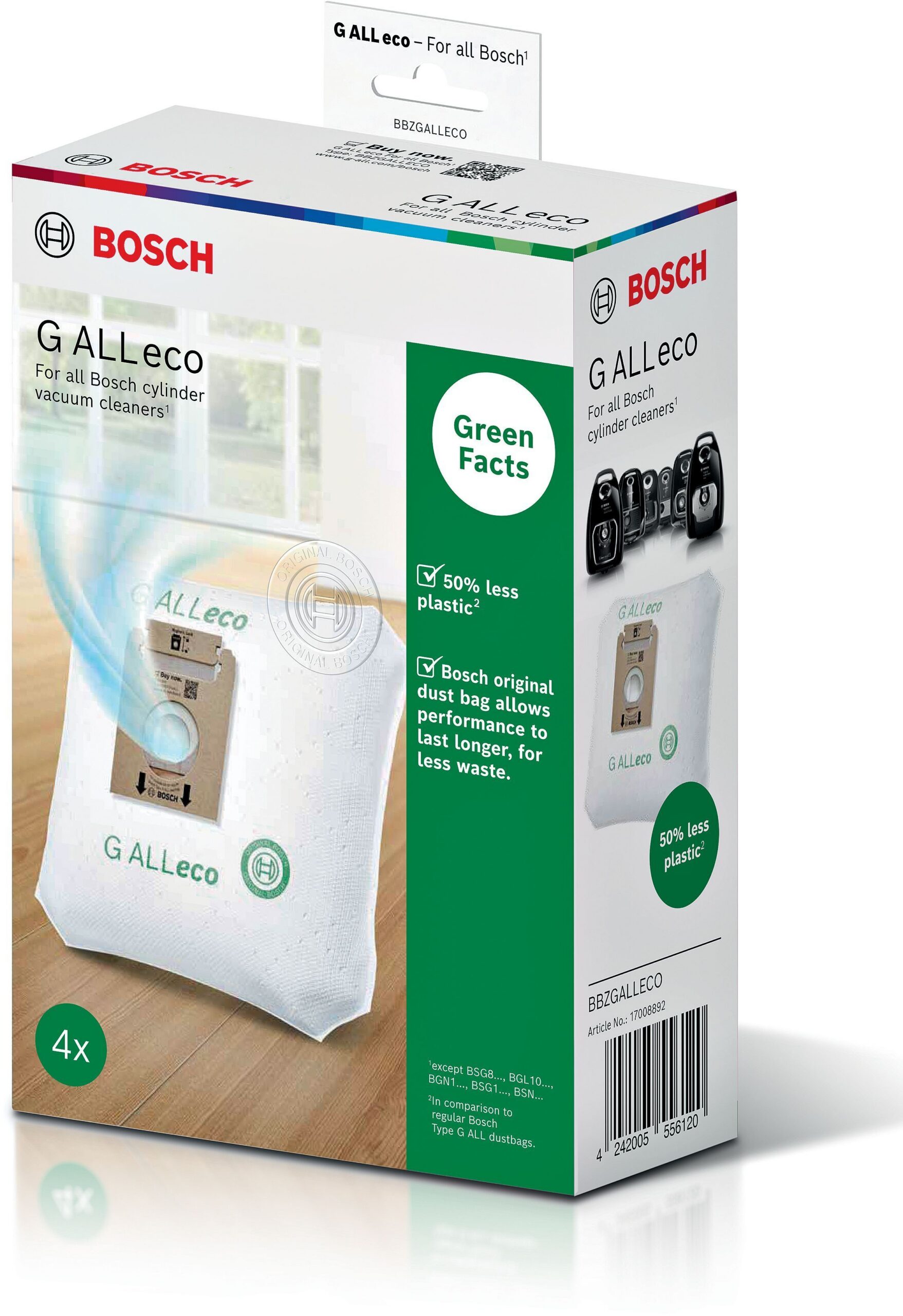 Bosch BBZGALLECO tolmukott, 4 tk